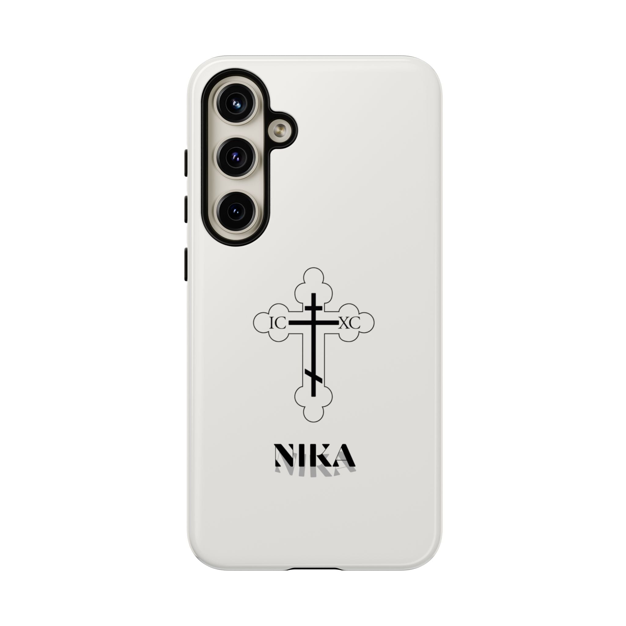 Christian Cross Phone Case – NIKA Orthodox Design