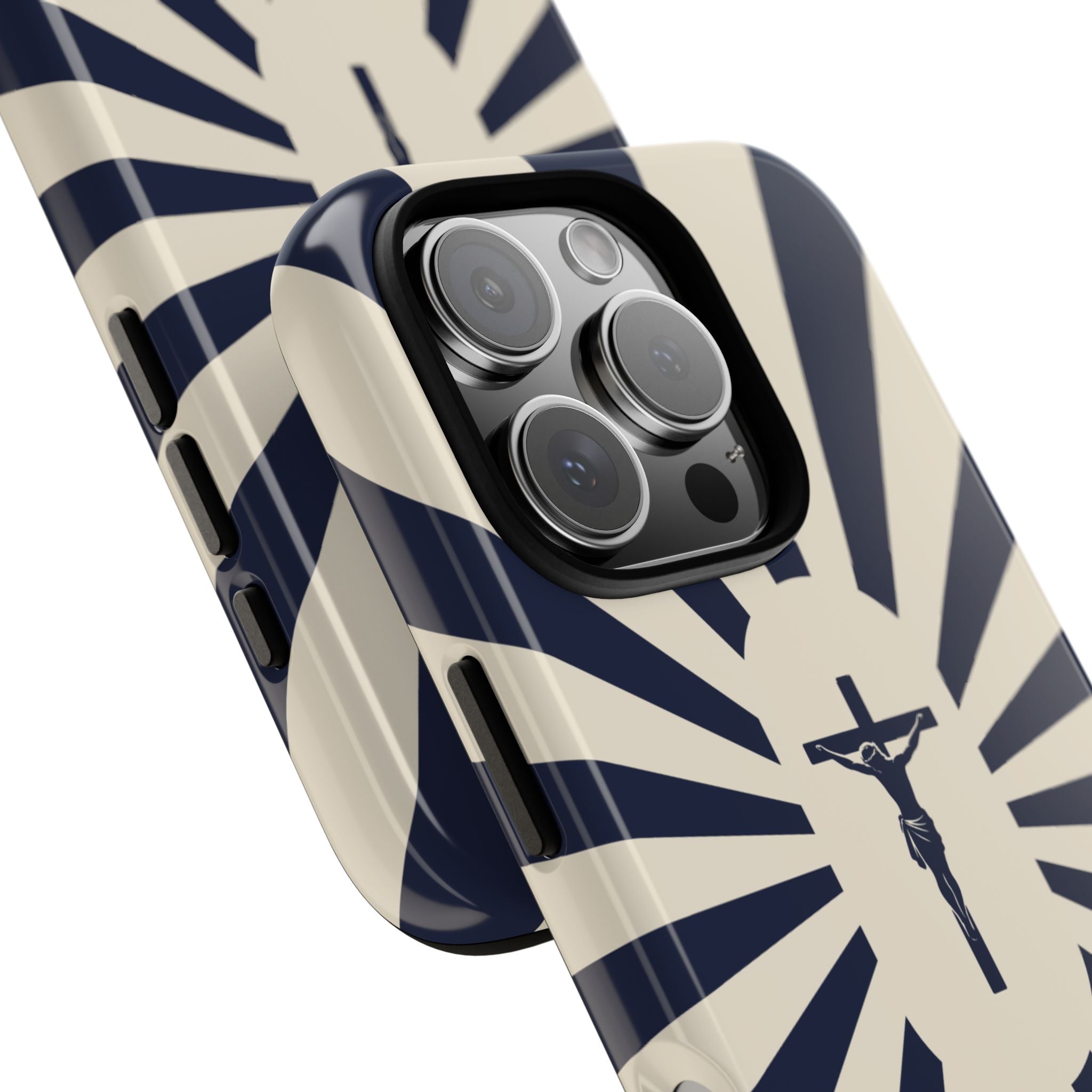 Christian Crucifix Radiant Tough Phone Case