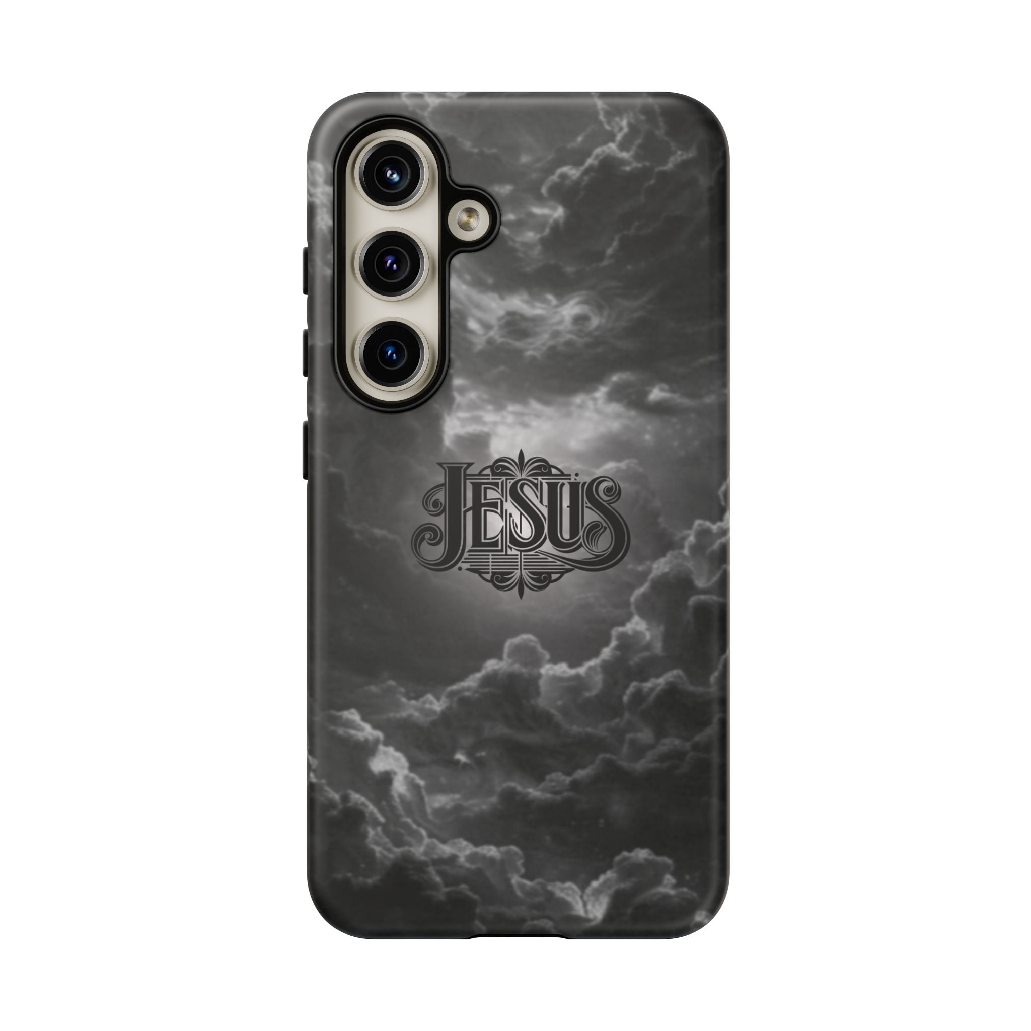 Jesus Cloud Phone Case – Christian Faith Protective iPhone Case