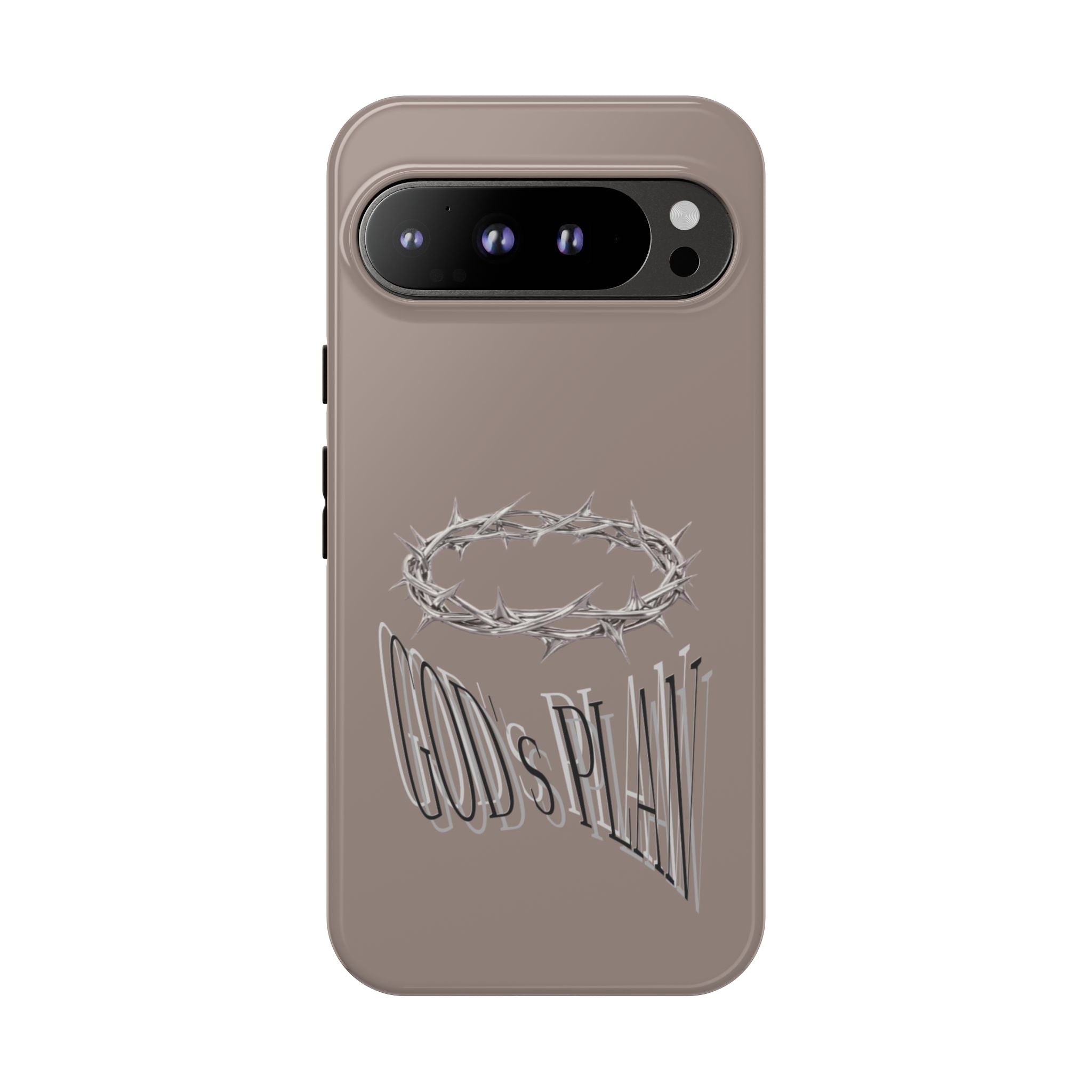 Phone Case — "God's Plan" Crown of Thorns Protective Cover