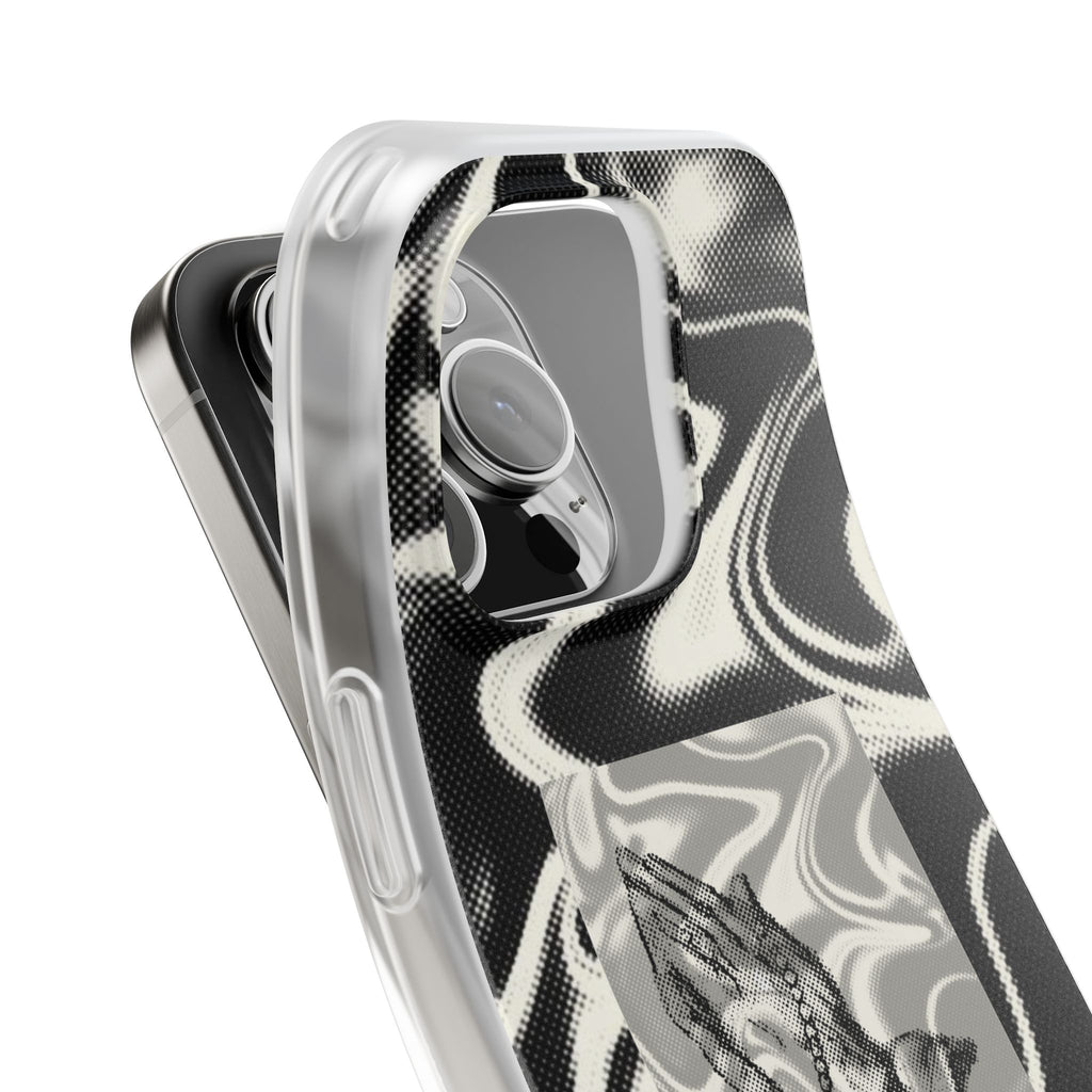Praying Hands Black & White Phone Case
