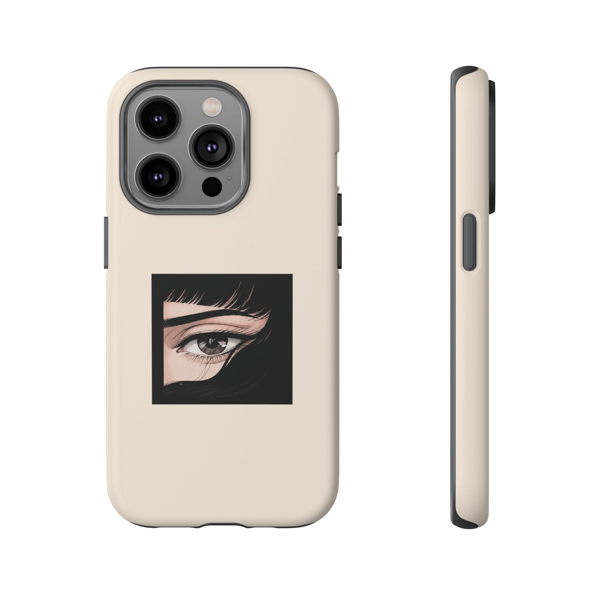 Minimal Eyelash Eye Art Protective Tough Case