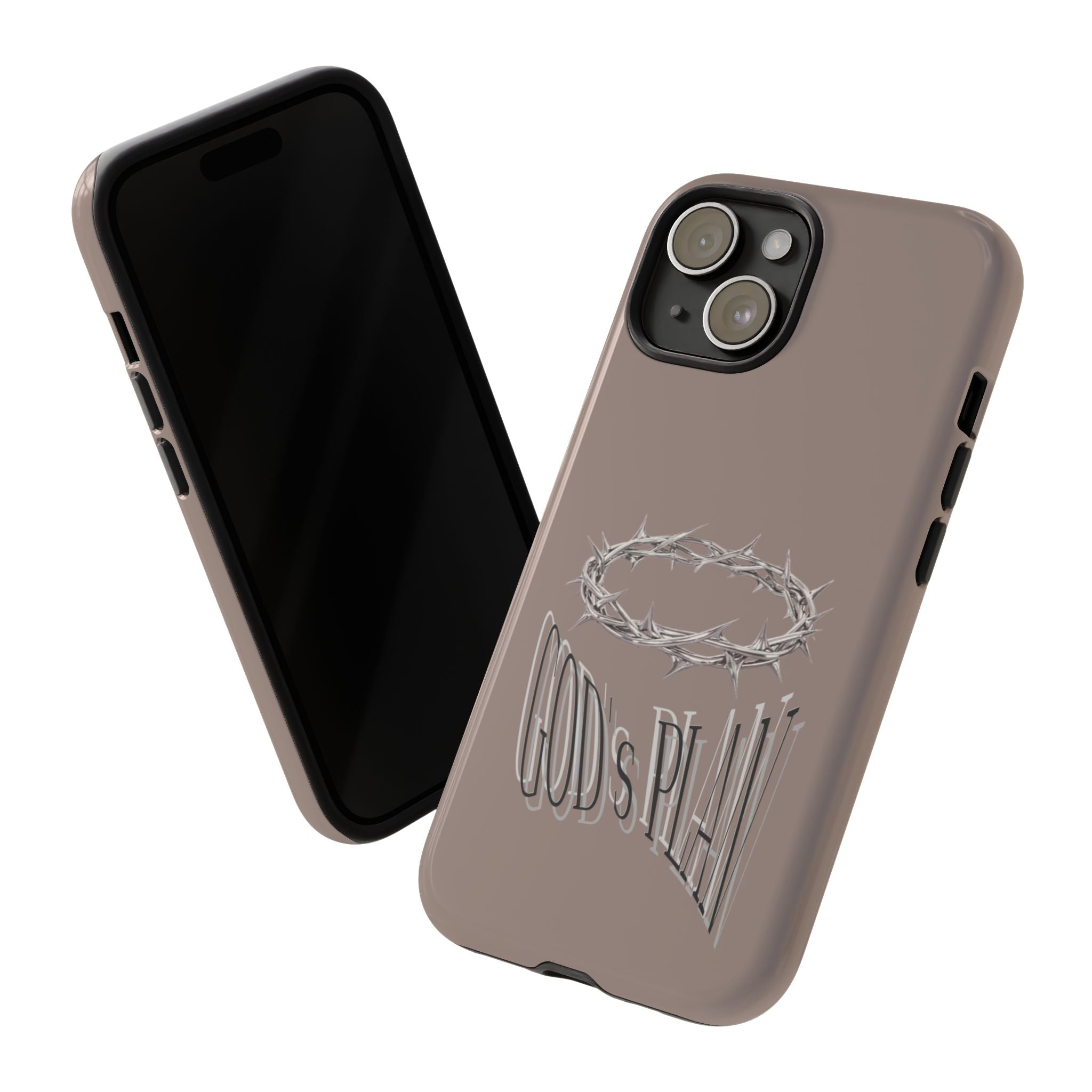 Phone Case — "God's Plan" Crown of Thorns Protective Cover