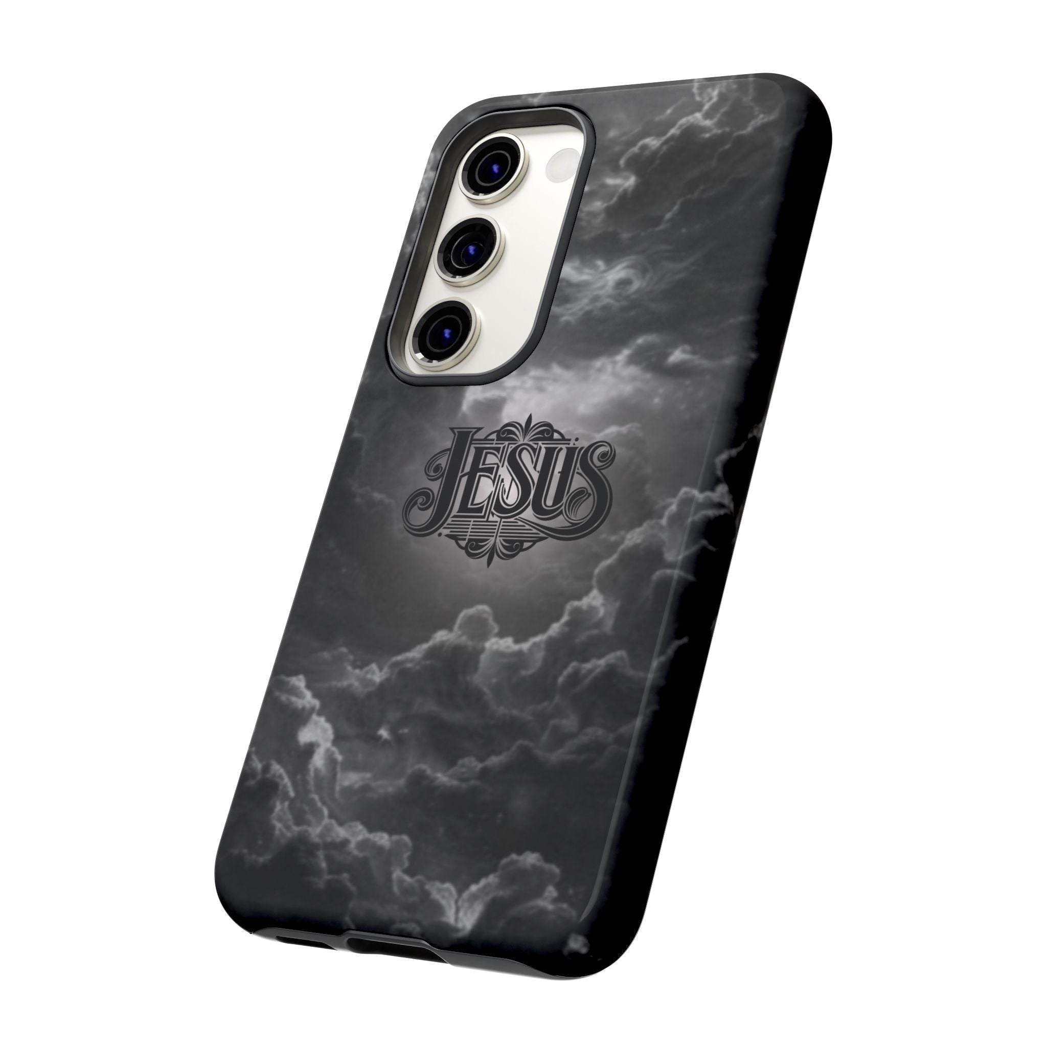 Jesus Cloud Phone Case – Christian Faith Protective iPhone Case