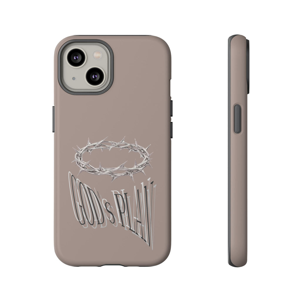 Phone Case — "God's Plan" Crown of Thorns Protective Cover