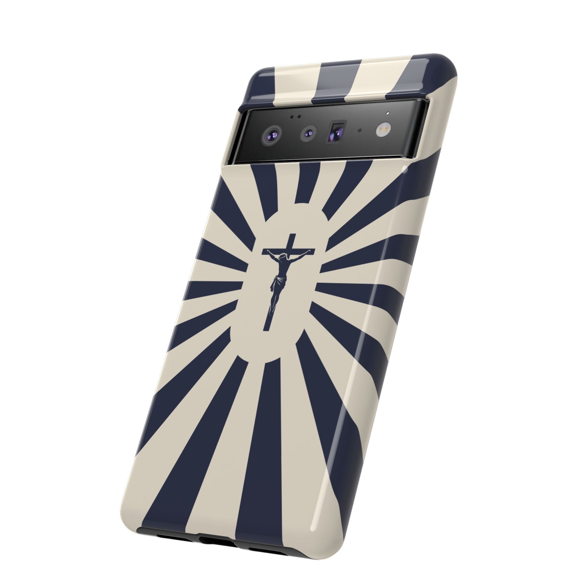 Christian Crucifix Radiant Tough Phone Case