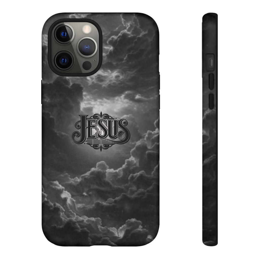 Jesus Cloud Phone Case – Christian Faith Protective iPhone Case