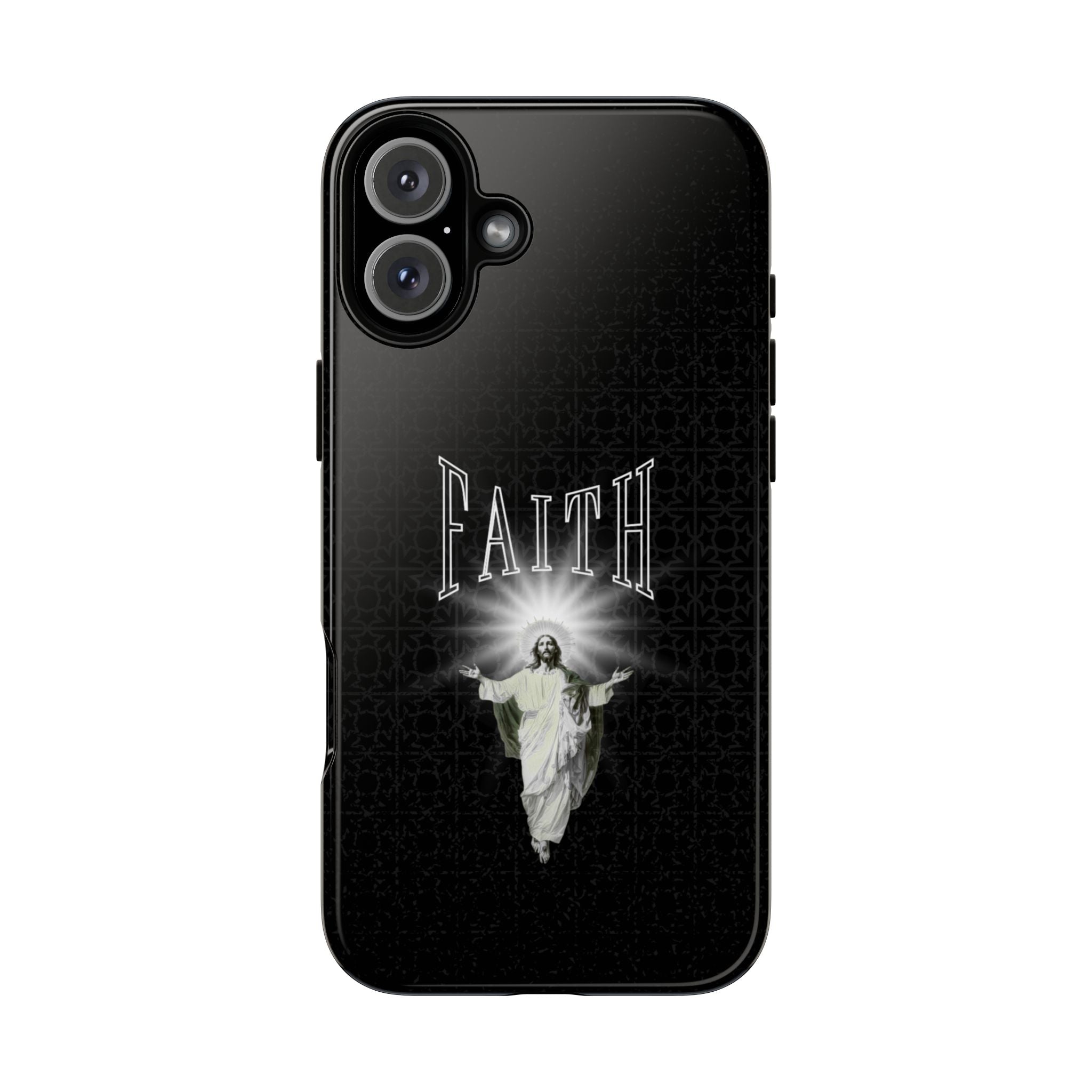 Faith Phone Case — Religious Jesus Graphic Tough Phone Cover