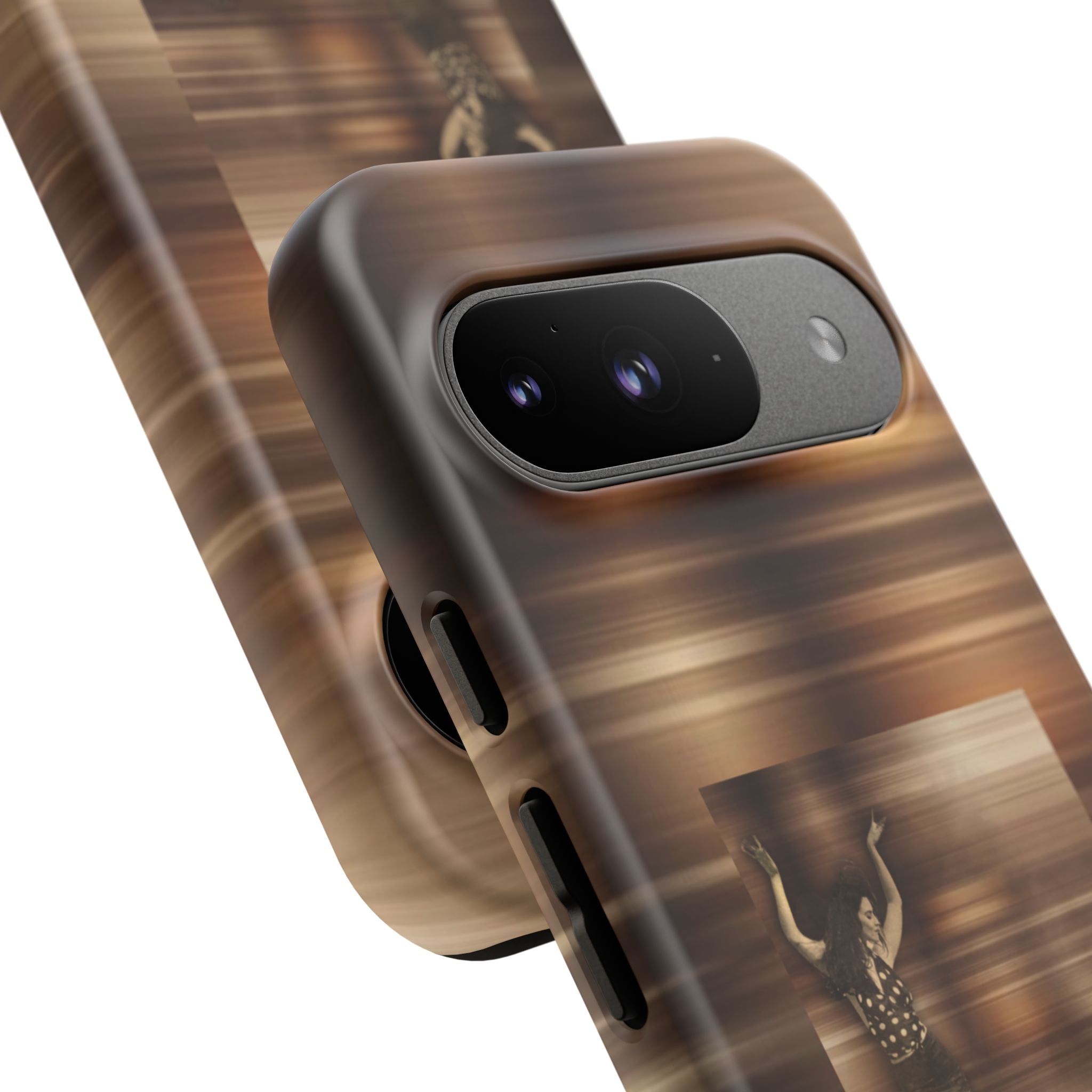 Vintage Basketball Photo Phone Case – Retro Sport Quote iPhone Cover