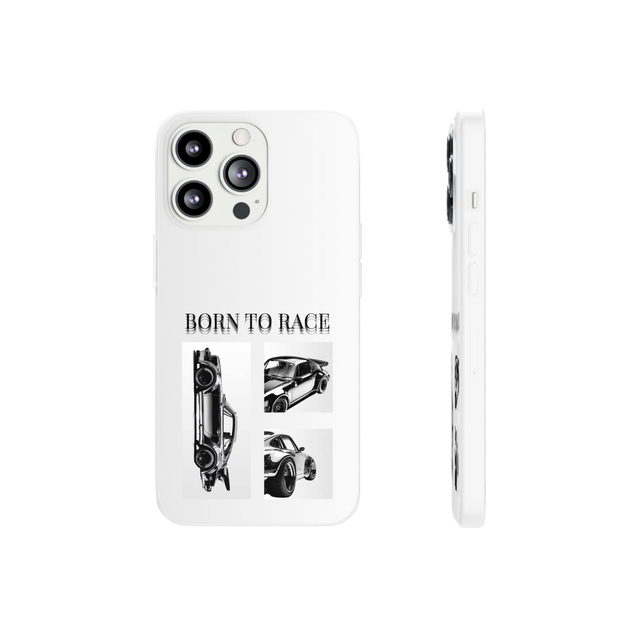 Born to Race Phone Case – Racing Car Flexi Case