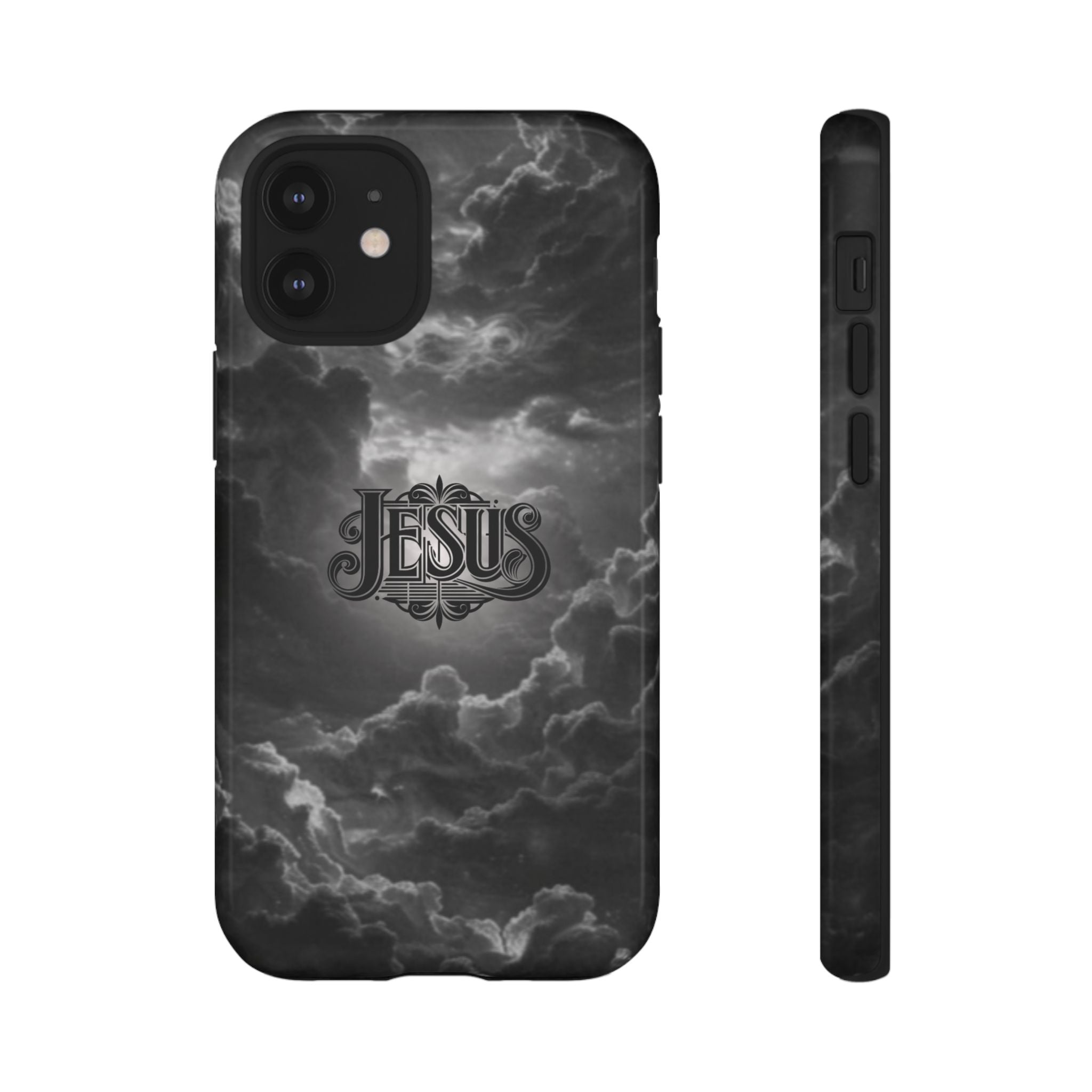 Jesus Cloud Phone Case – Christian Faith Protective iPhone Case