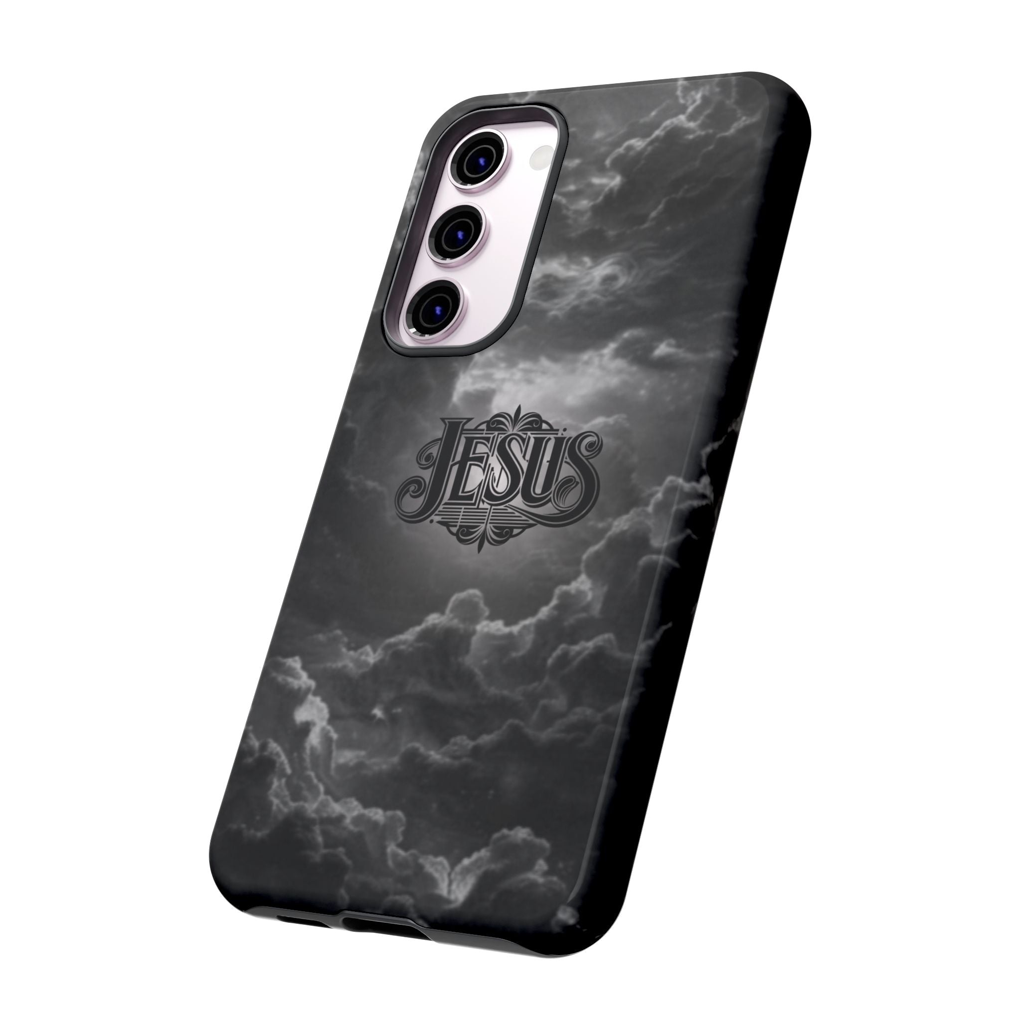 Jesus Cloud Phone Case – Christian Faith Protective iPhone Case