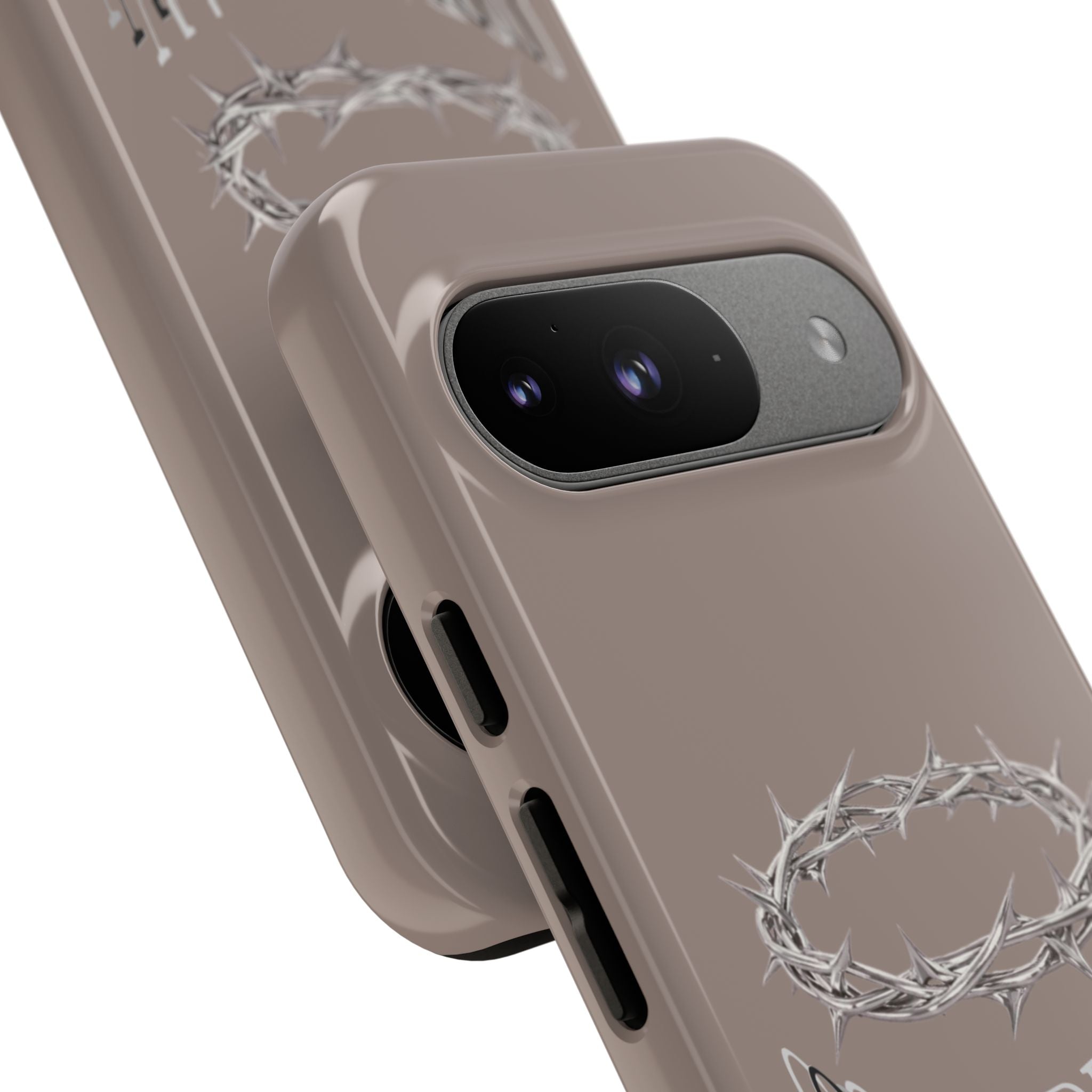Phone Case — "God's Plan" Crown of Thorns Protective Cover