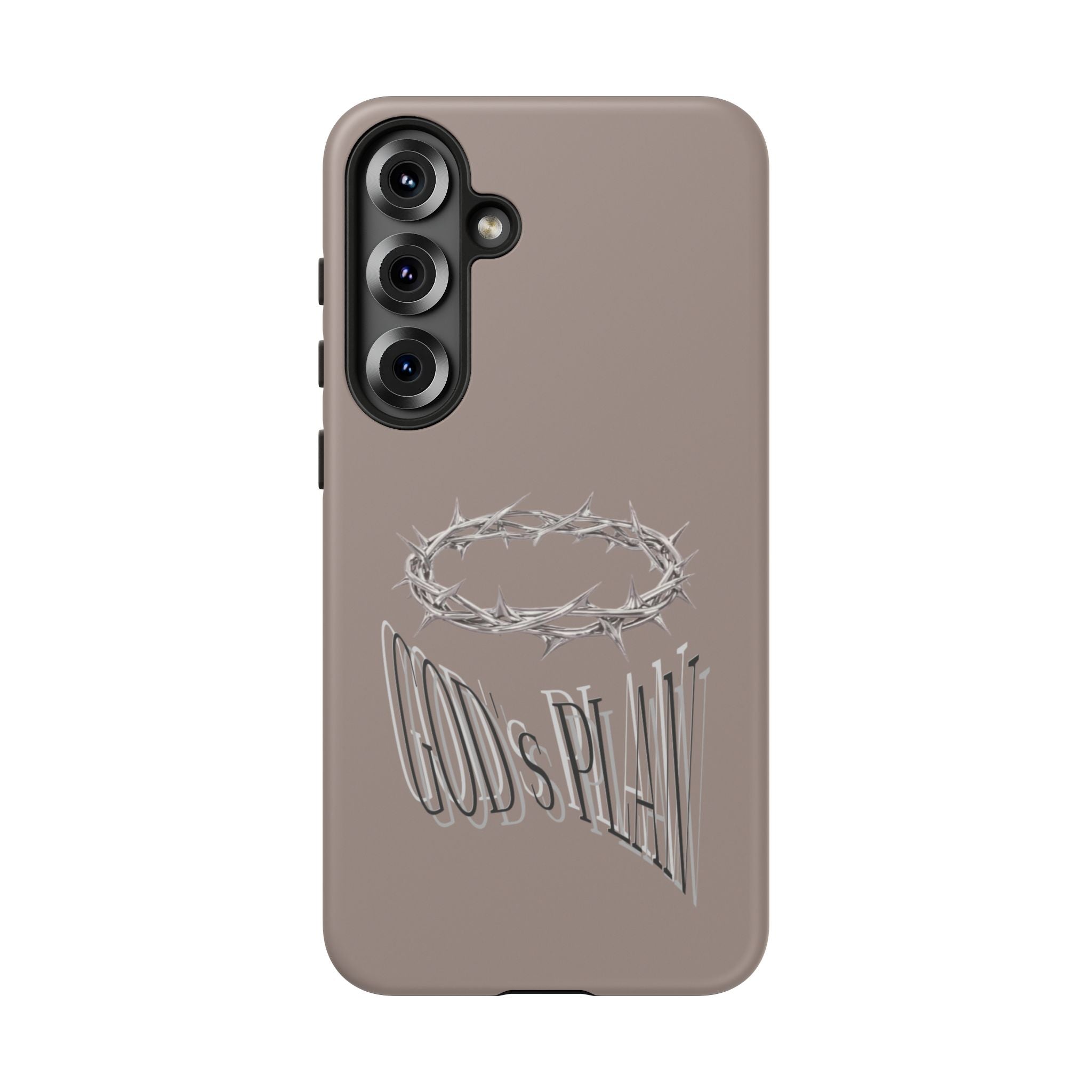 Phone Case — "God's Plan" Crown of Thorns Protective Cover