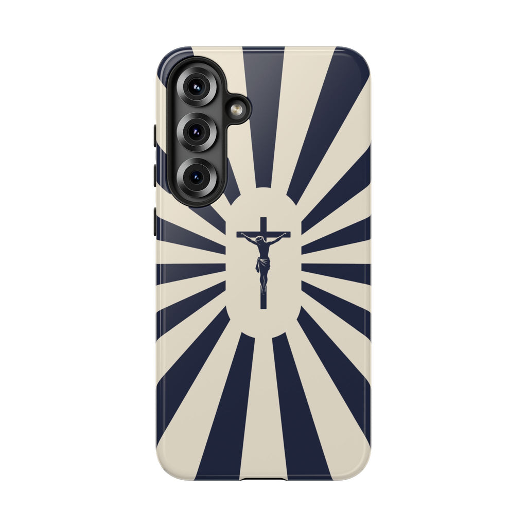 Christian Crucifix Radiant Tough Phone Case