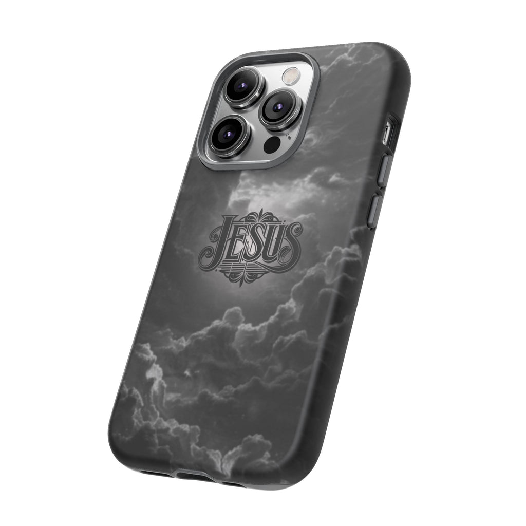 Jesus Cloud Phone Case – Christian Faith Protective iPhone Case
