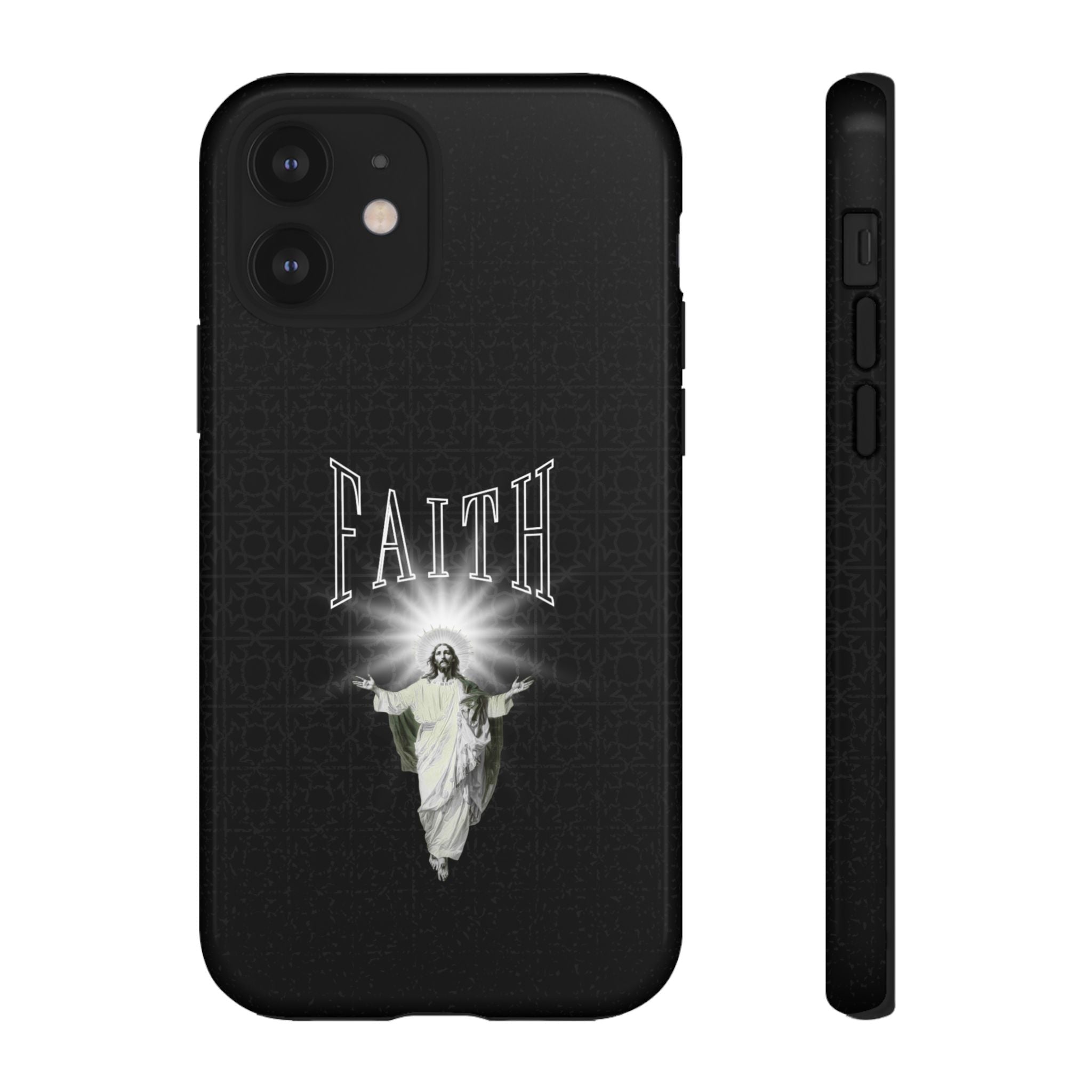 Faith Phone Case — Religious Jesus Graphic Tough Phone Cover