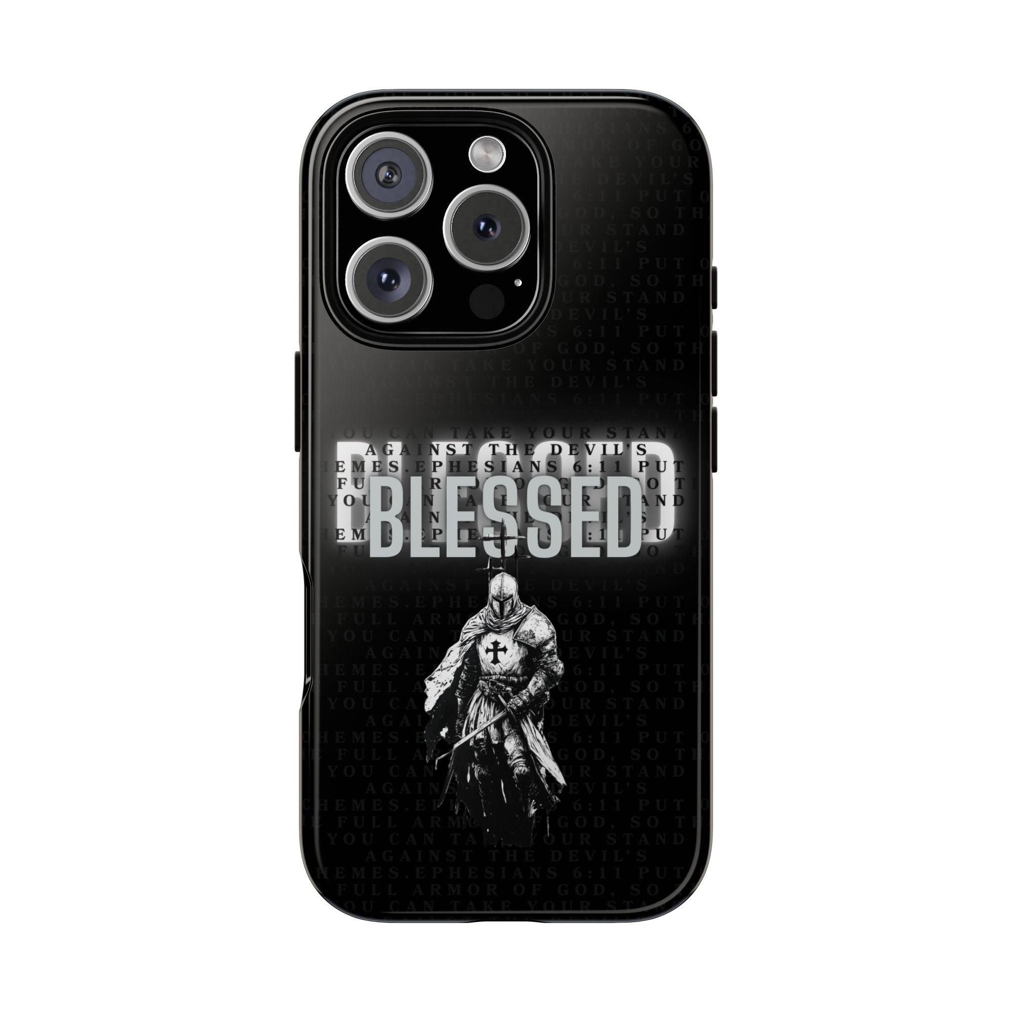 Phone Case – Christian Warrior Faith Design