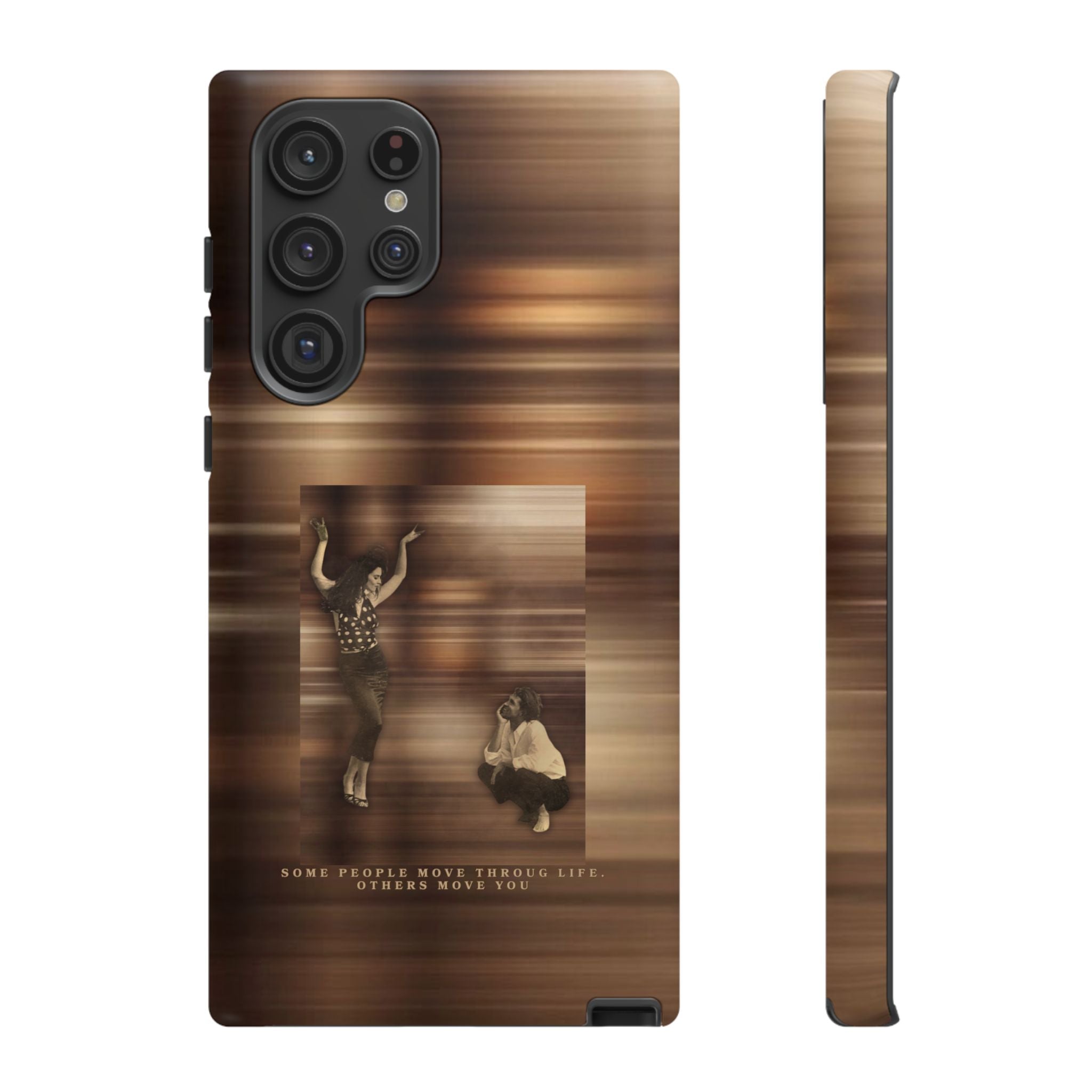 Vintage Basketball Photo Phone Case – Retro Sport Quote iPhone Cover