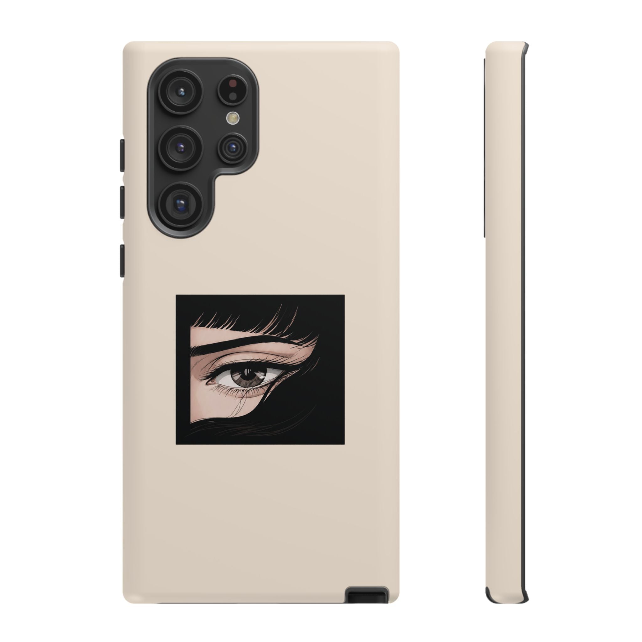 Minimal Eyelash Eye Art Protective Tough Case