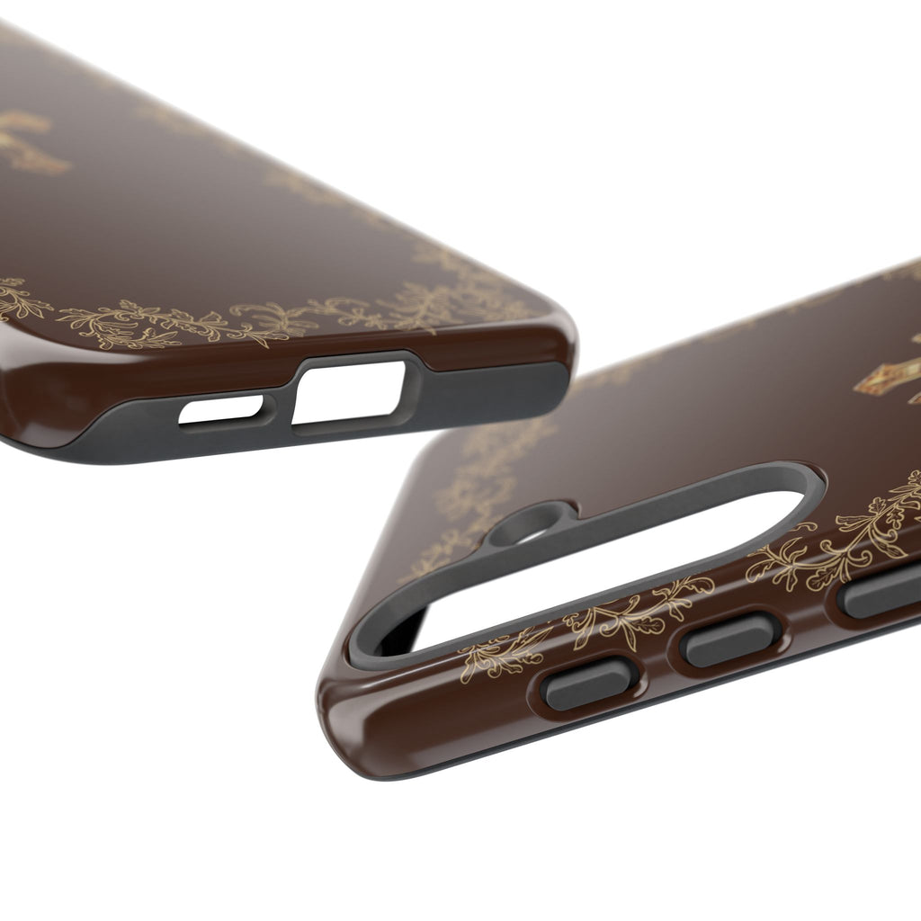 Gold Cross Bible – Christian Tough Phone Case