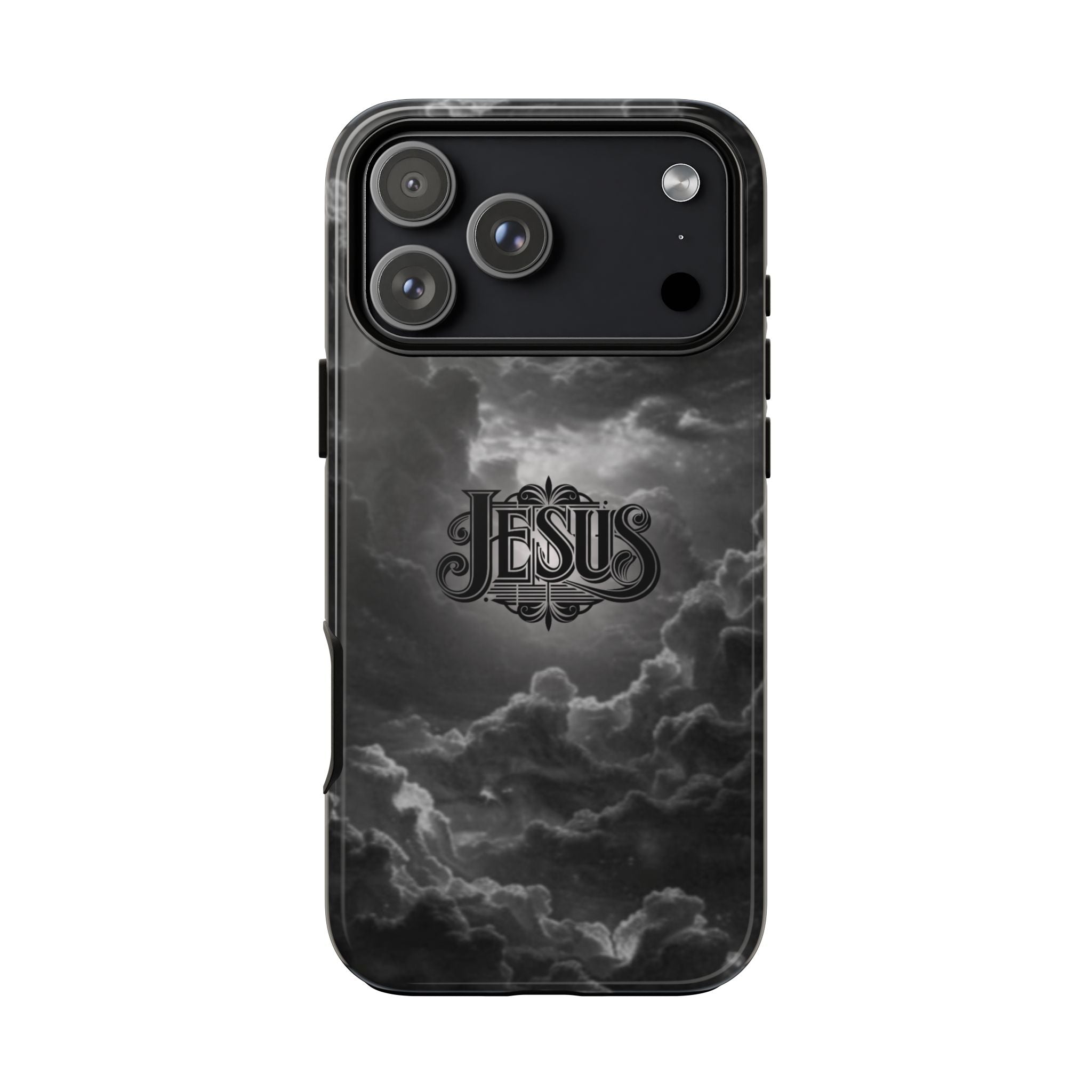 Jesus Cloud Phone Case – Christian Faith Protective iPhone Case