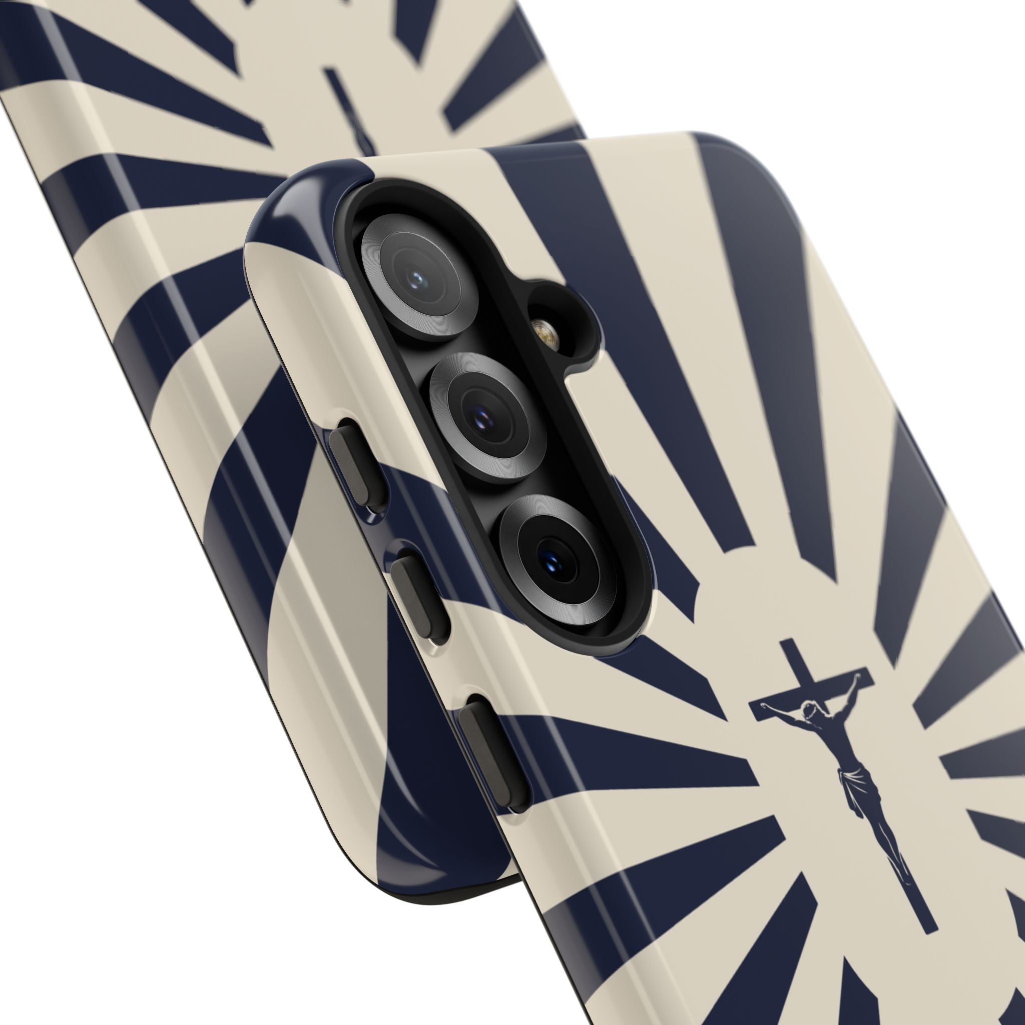Christian Crucifix Radiant Tough Phone Case