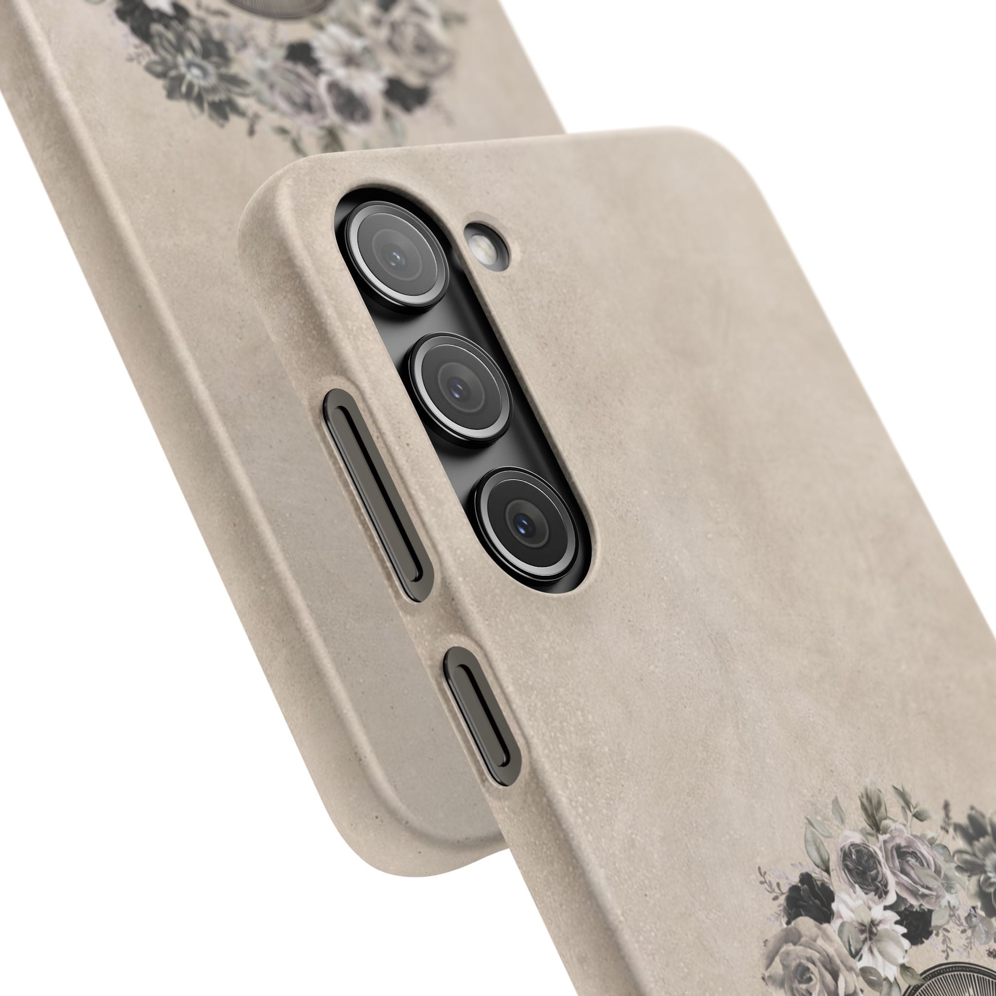 Vintage Madonna Floral Phone Case — Religious iPhone Snap Case