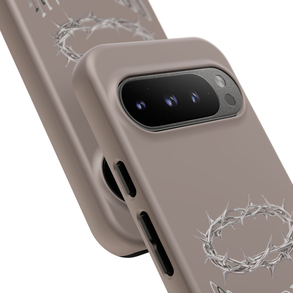 Phone Case — "God's Plan" Crown of Thorns Protective Cover