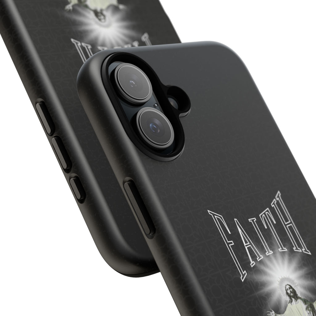 Faith Phone Case — Religious Jesus Graphic Tough Phone Cover