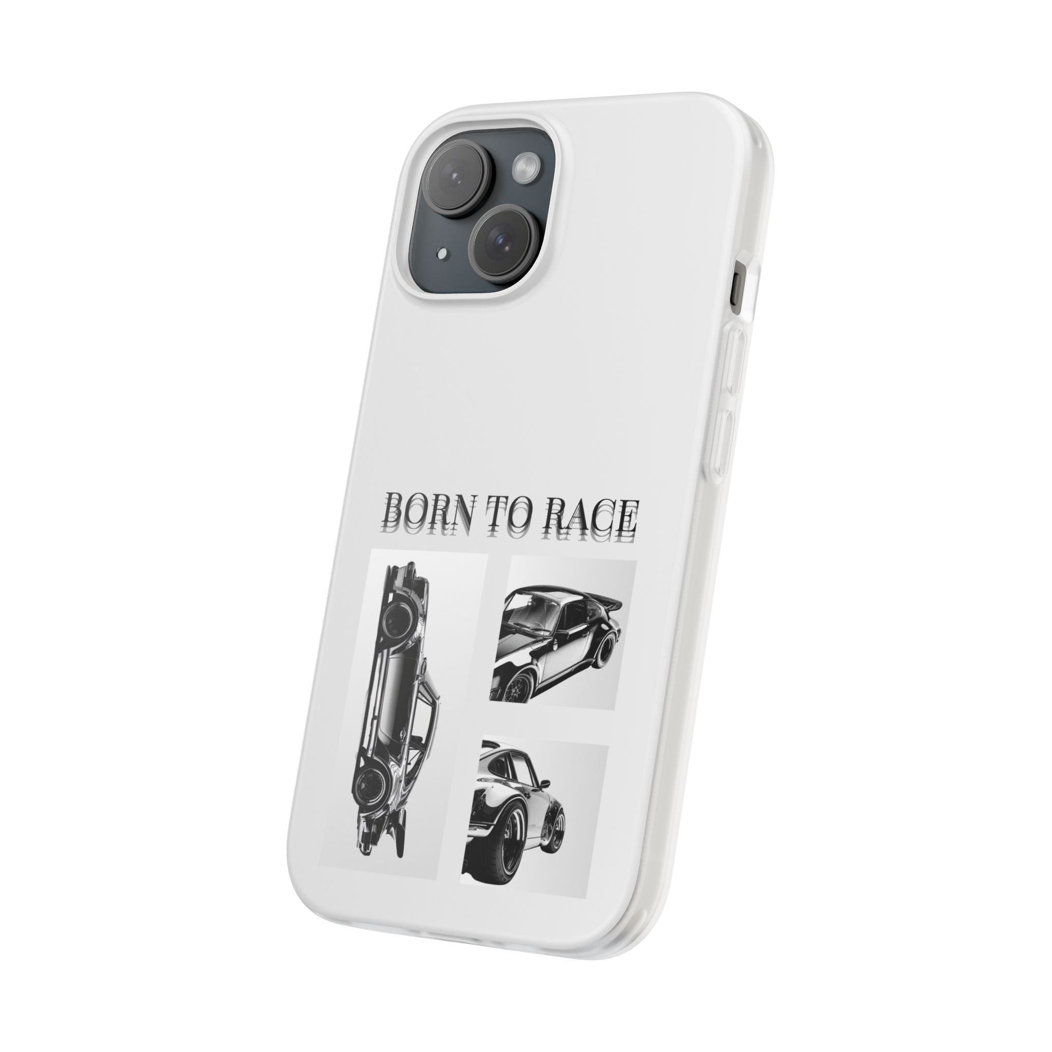 Born to Race Phone Case – Racing Car Flexi Case