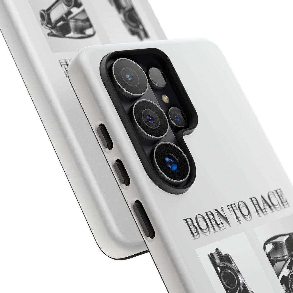 Phone Case - "Born to Race" Vintage Car Racing Graphic