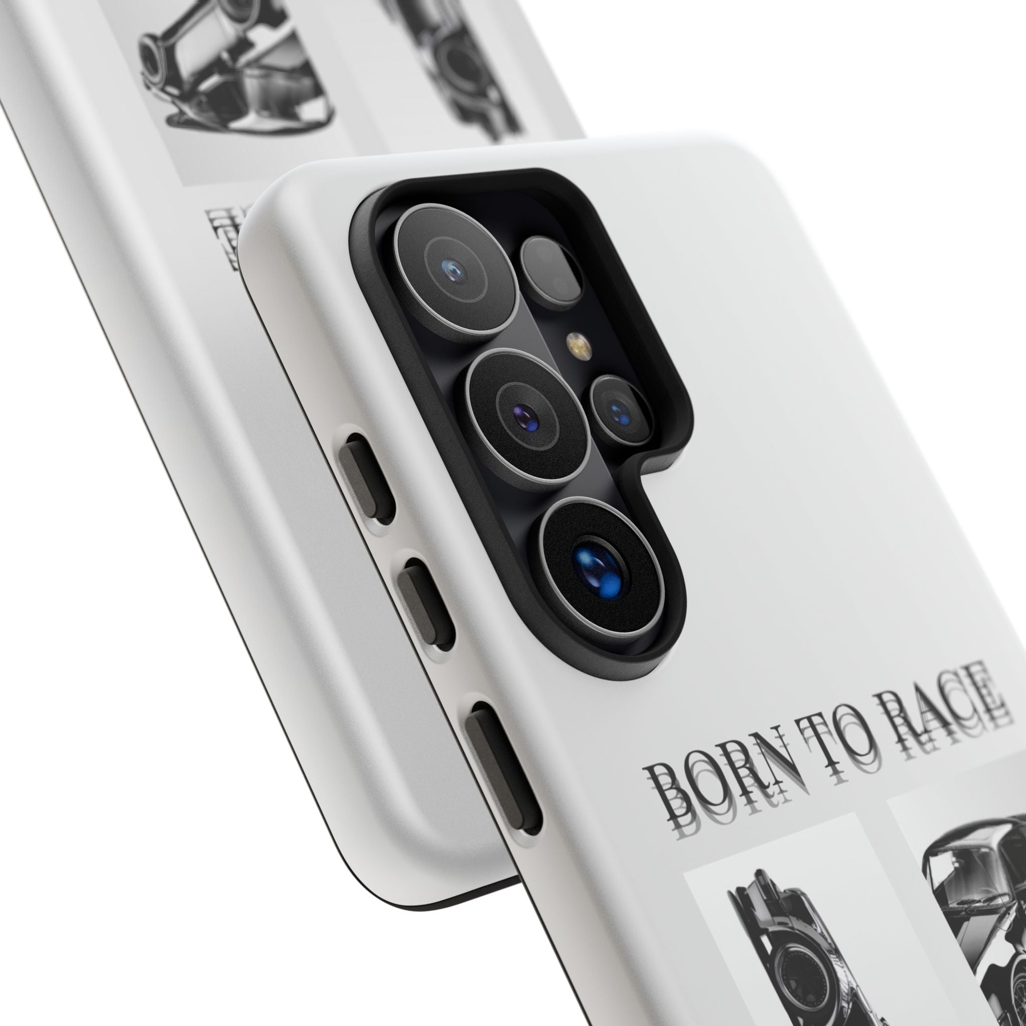 Phone Case - "Born to Race" Vintage Car Racing Graphic