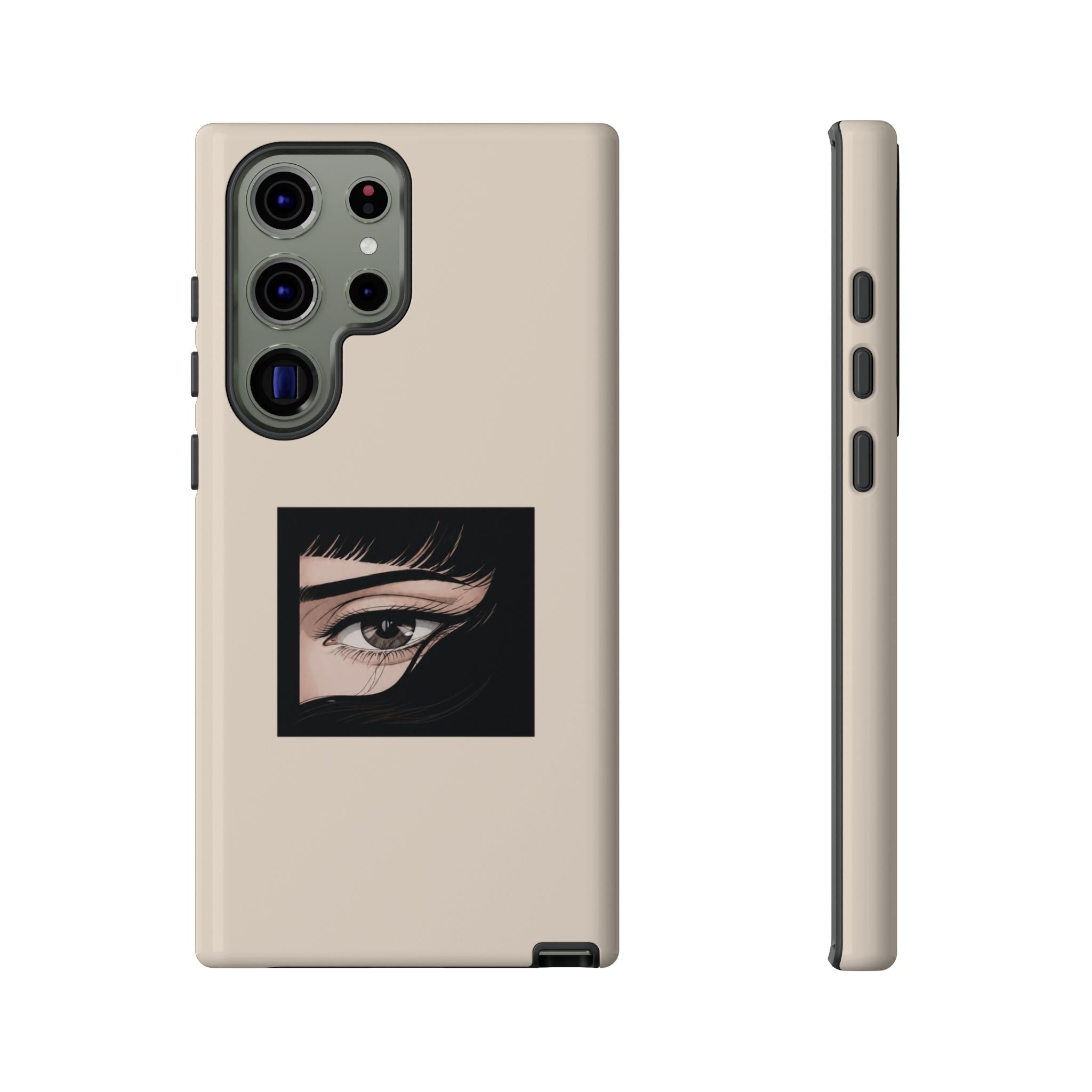 Minimal Eyelash Eye Art Protective Tough Case