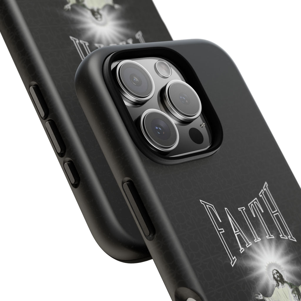 Faith Phone Case — Religious Jesus Graphic Tough Phone Cover