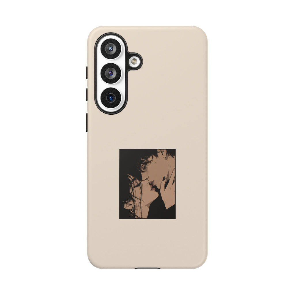 Minimal Anime Kiss Illustration
