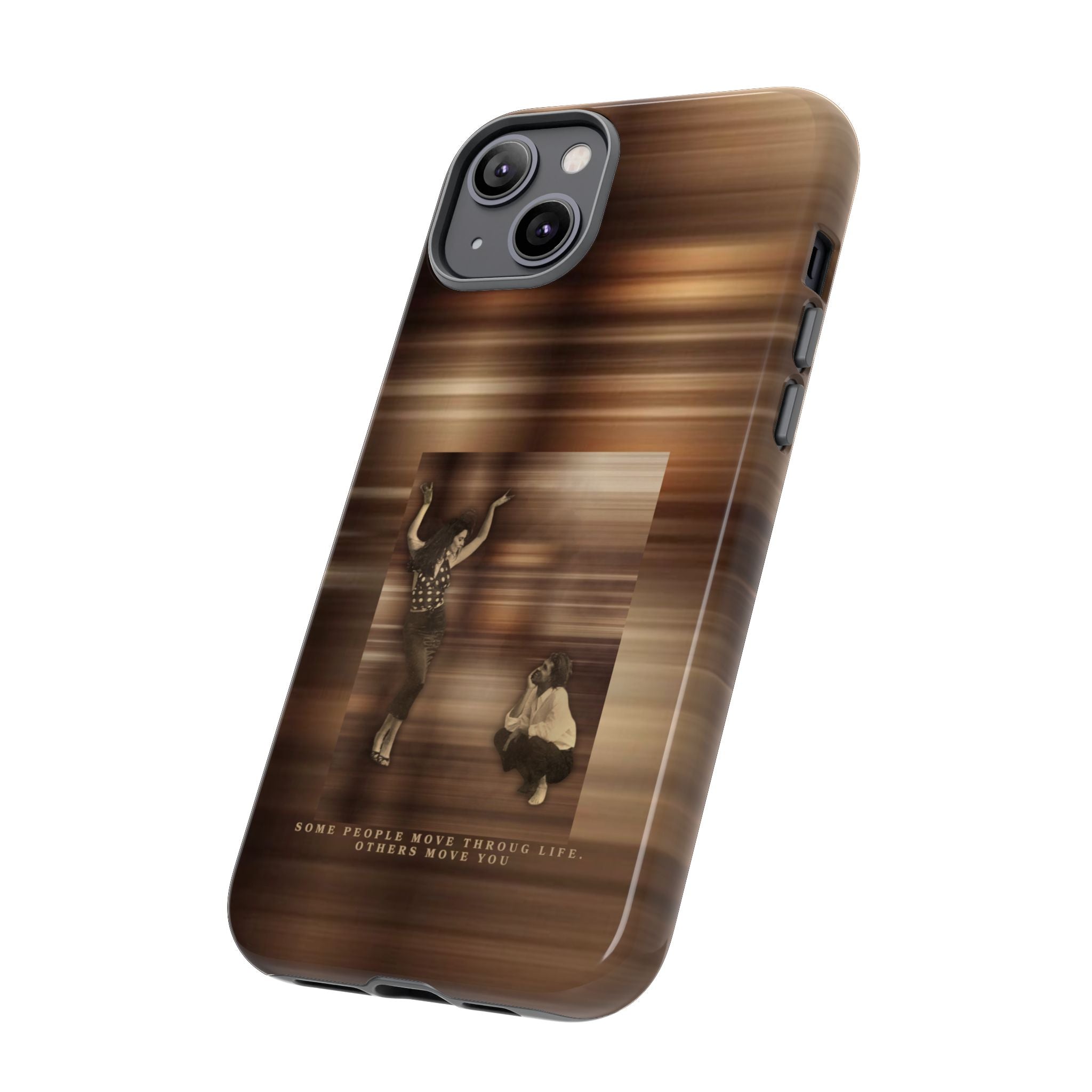 Vintage Basketball Photo Phone Case – Retro Sport Quote iPhone Cover