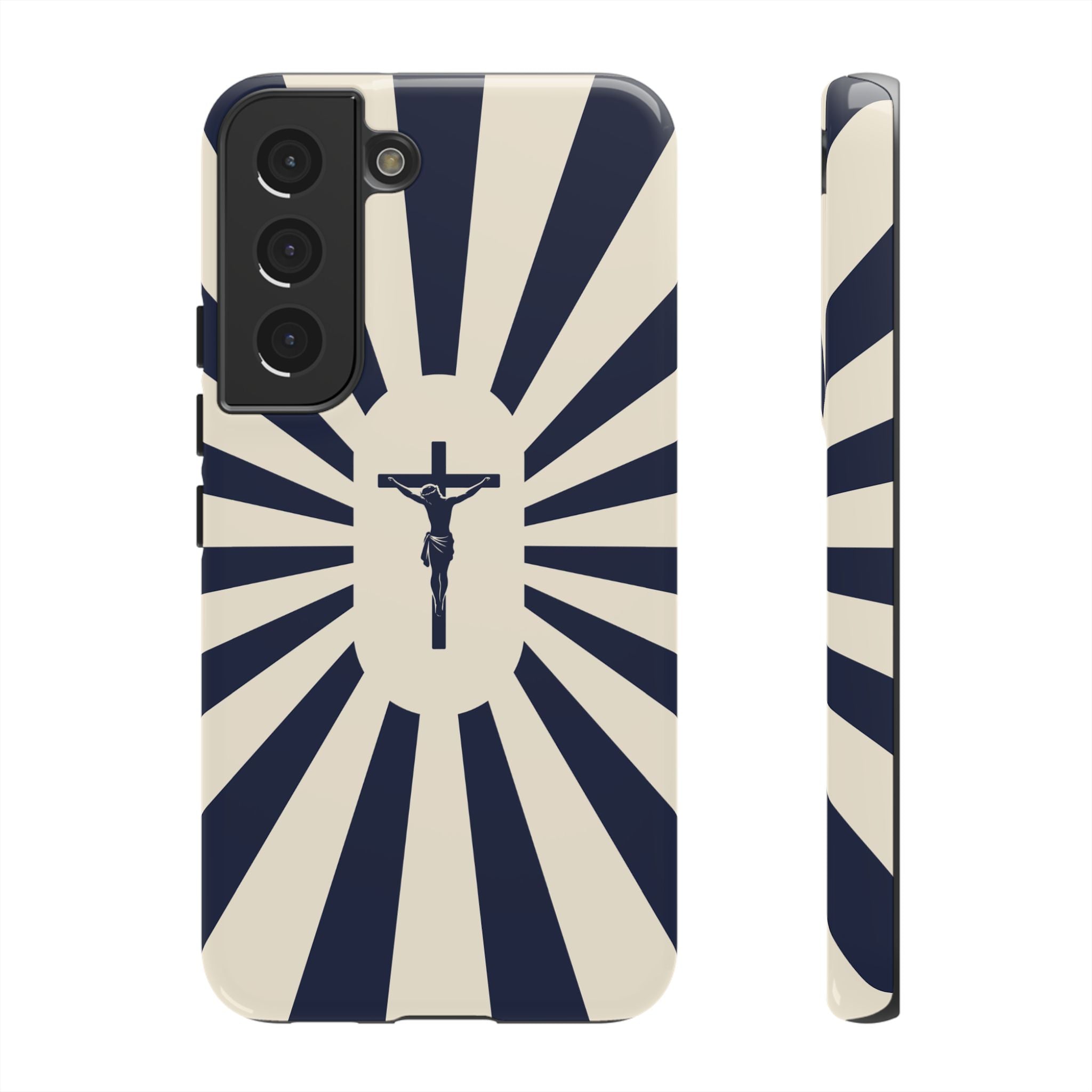 Christian Crucifix Radiant Tough Phone Case