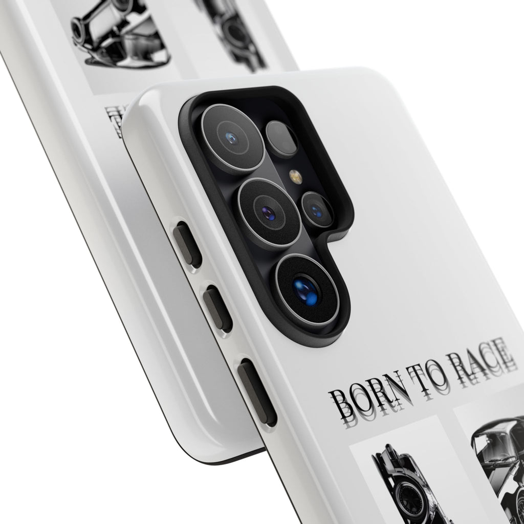 Phone Case - "Born to Race" Vintage Car Racing Graphic