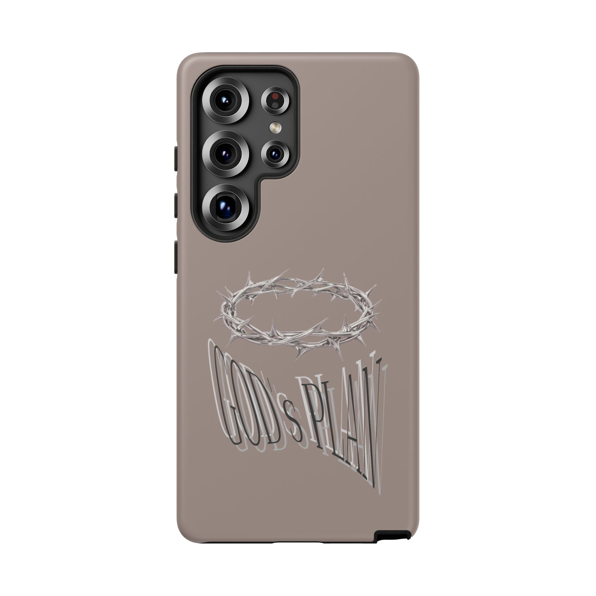 Phone Case — "God's Plan" Crown of Thorns Protective Cover