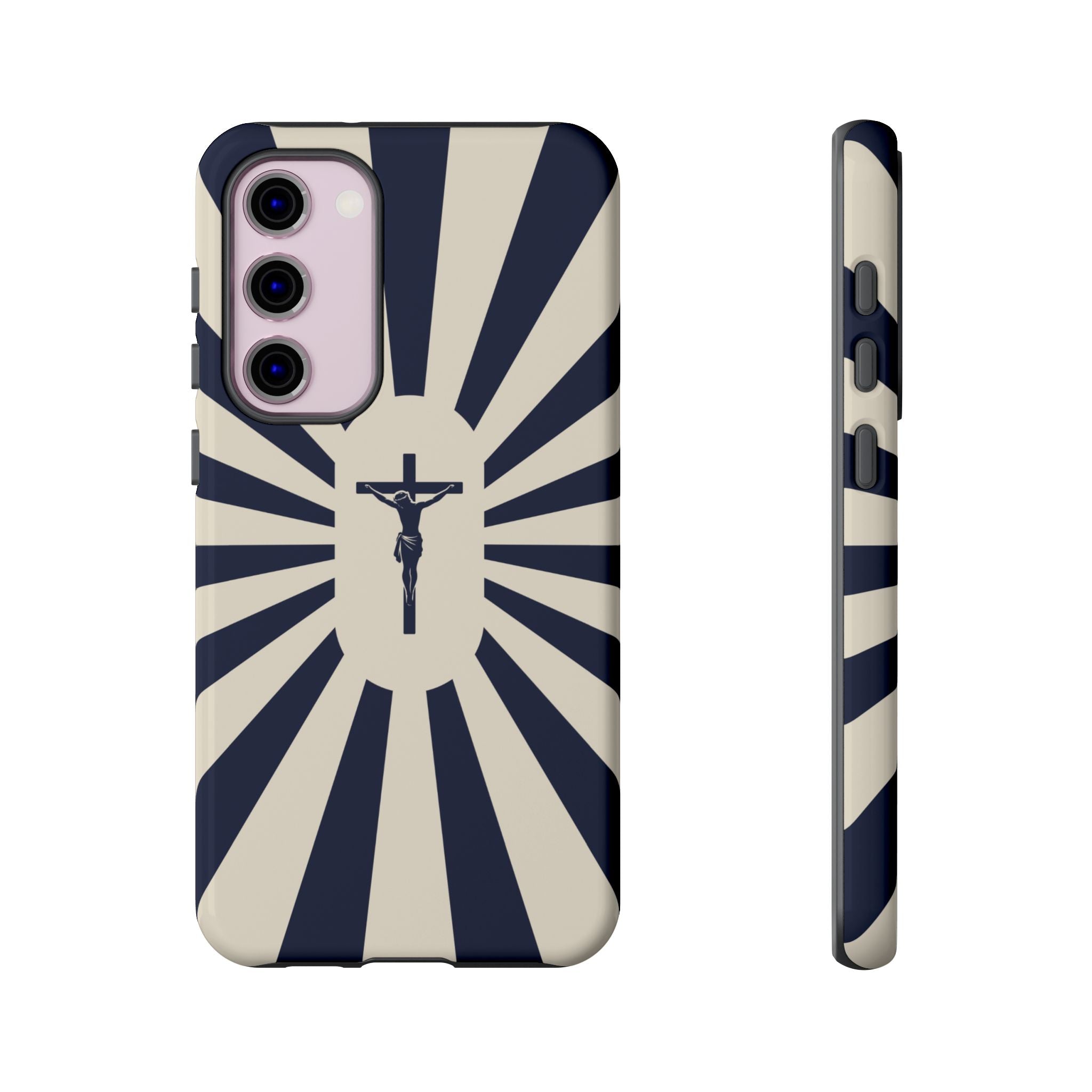 Christian Crucifix Radiant Tough Phone Case