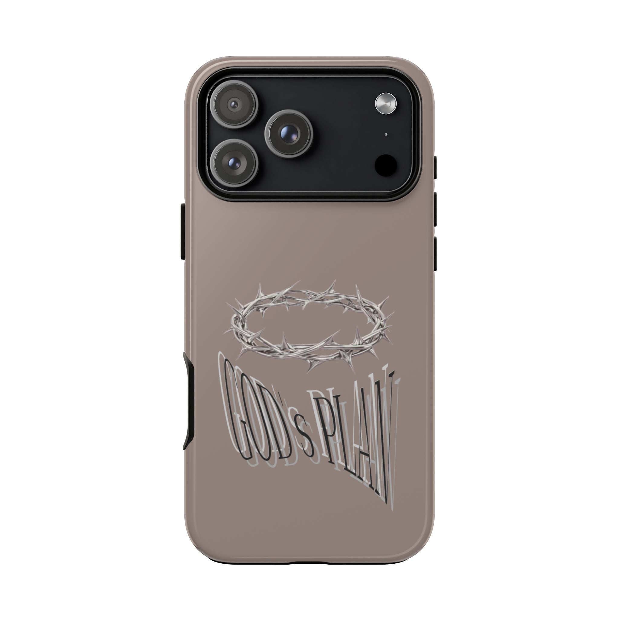 Phone Case — "God's Plan" Crown of Thorns Protective Cover