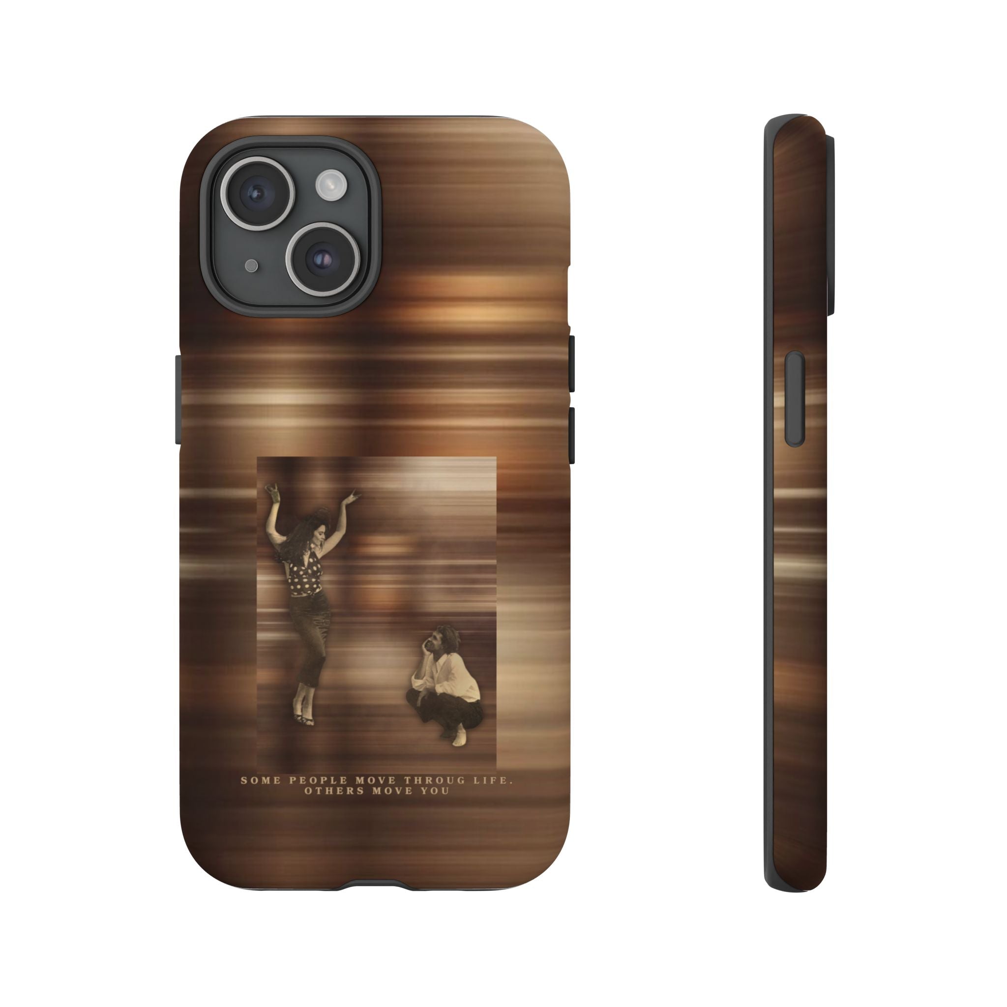 Vintage Basketball Photo Phone Case – Retro Sport Quote iPhone Cover