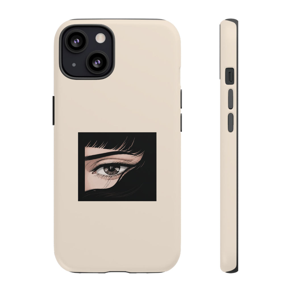 Minimal Eyelash Eye Art Protective Tough Case