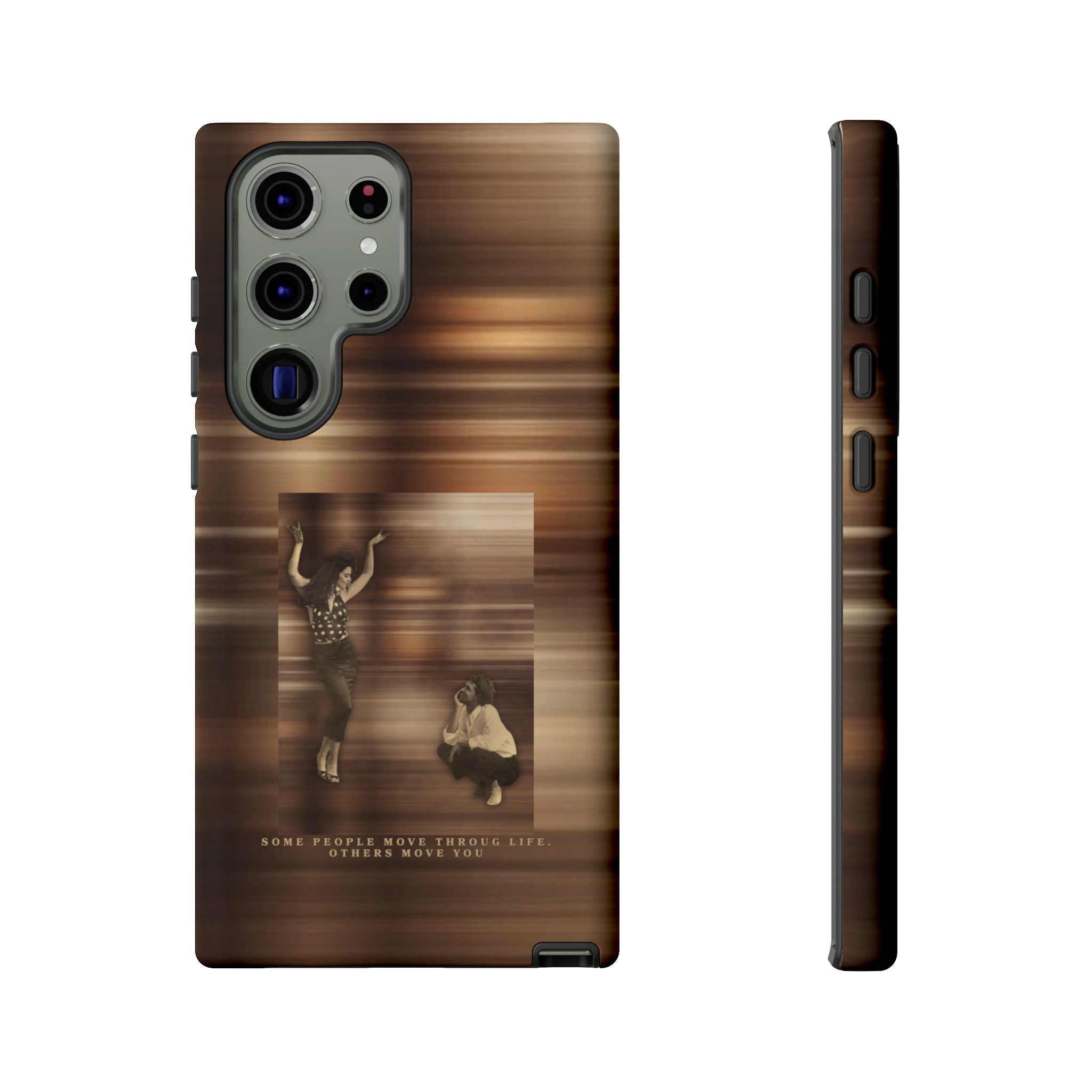 Vintage Basketball Photo Phone Case – Retro Sport Quote iPhone Cover