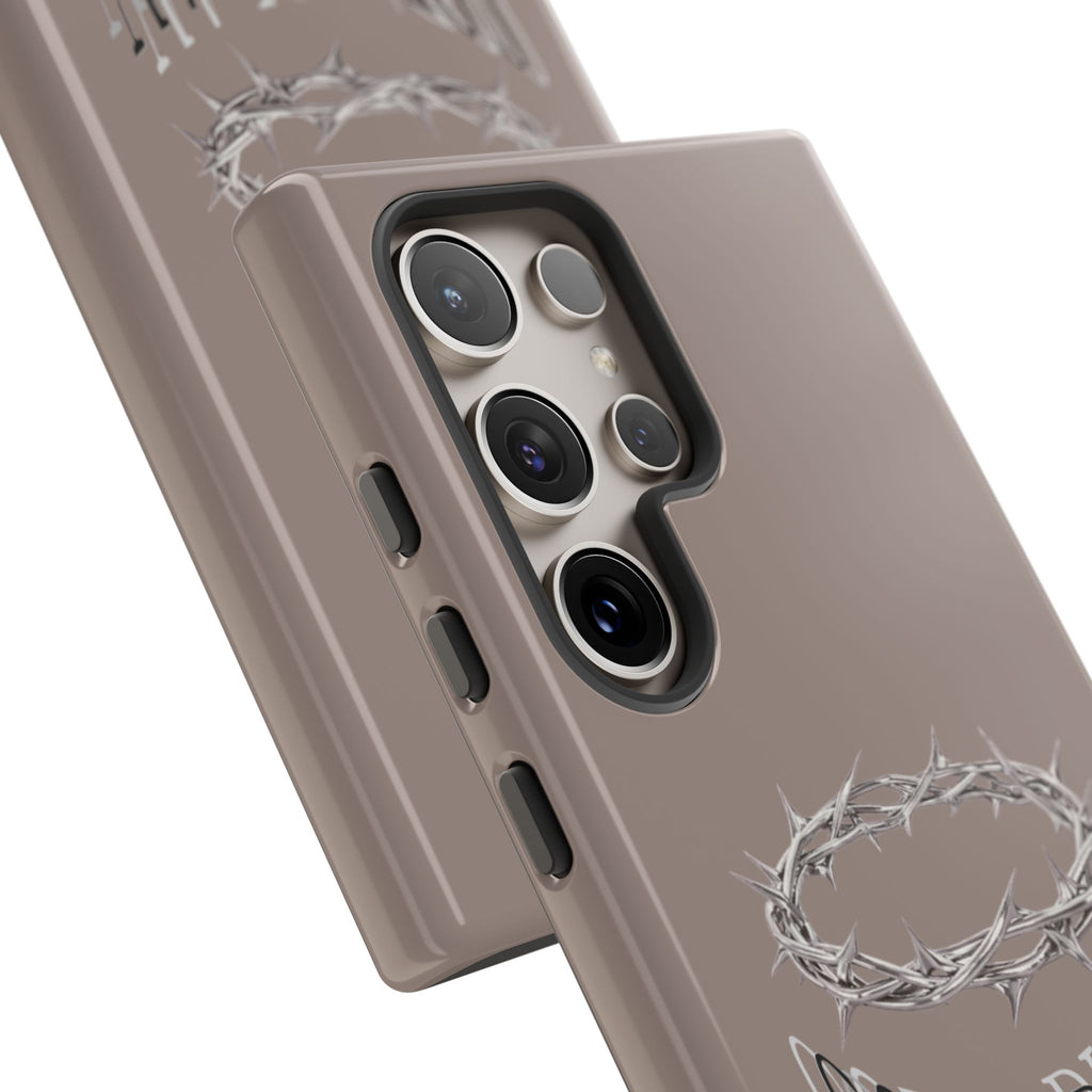 Phone Case — "God's Plan" Crown of Thorns Protective Cover