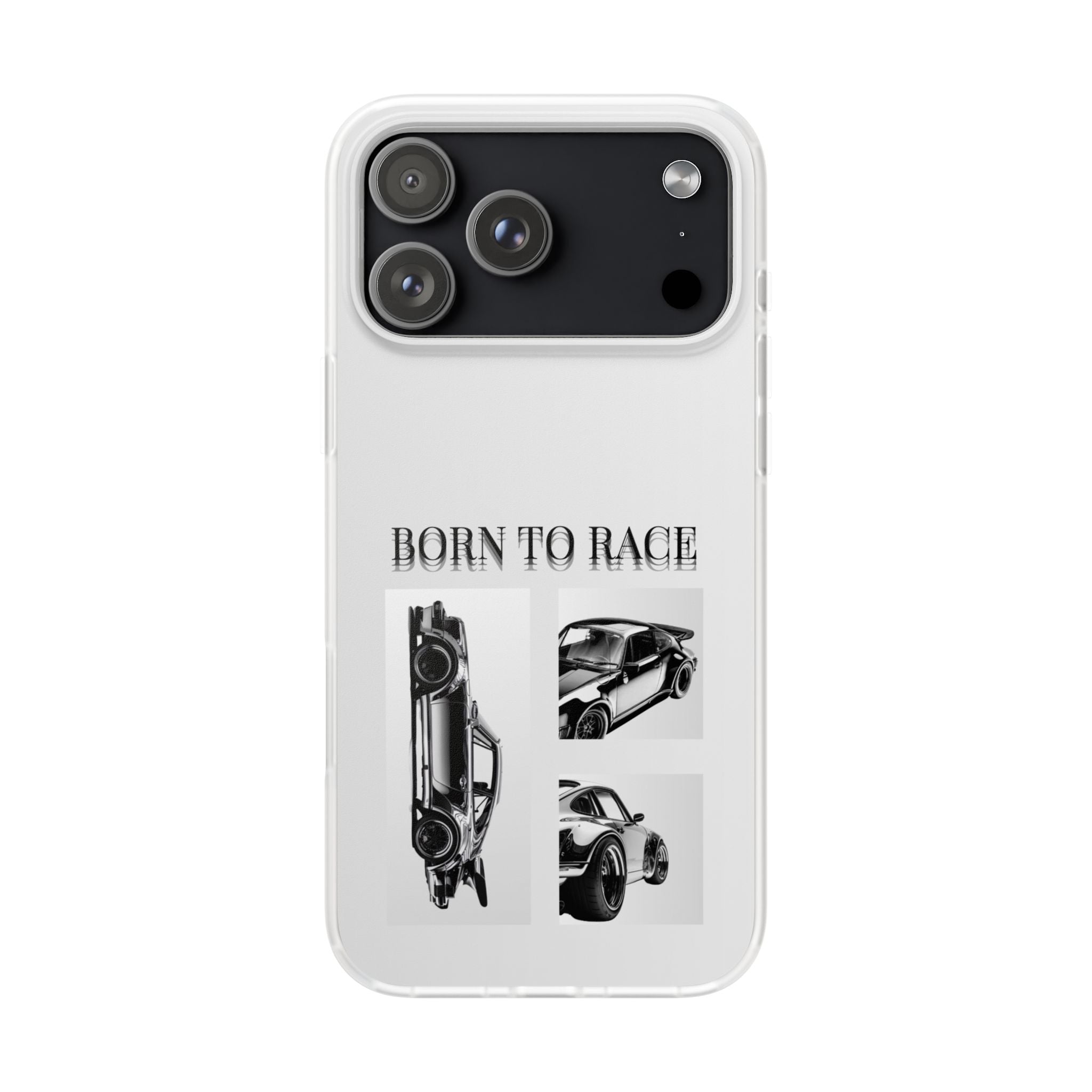 Born to Race Phone Case – Racing Car Flexi Case
