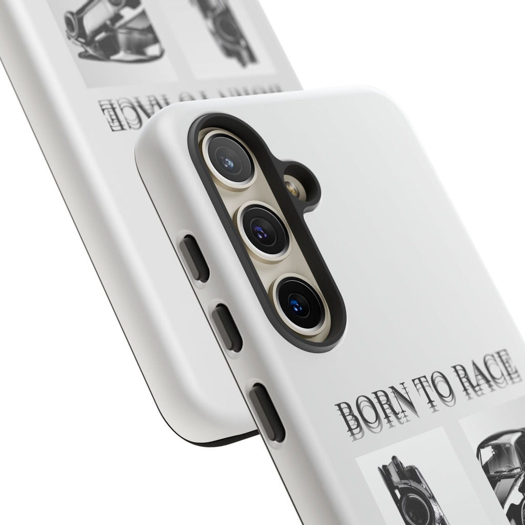 Phone Case - "Born to Race" Vintage Car Racing Graphic