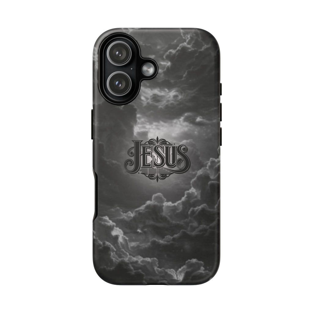 Jesus Cloud Phone Case – Christian Faith Protective iPhone Case
