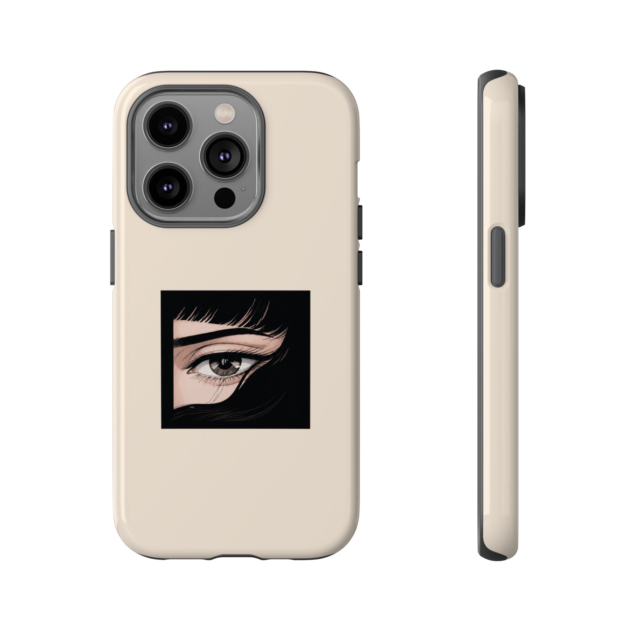 Minimal Eyelash Eye Art Protective Tough Case